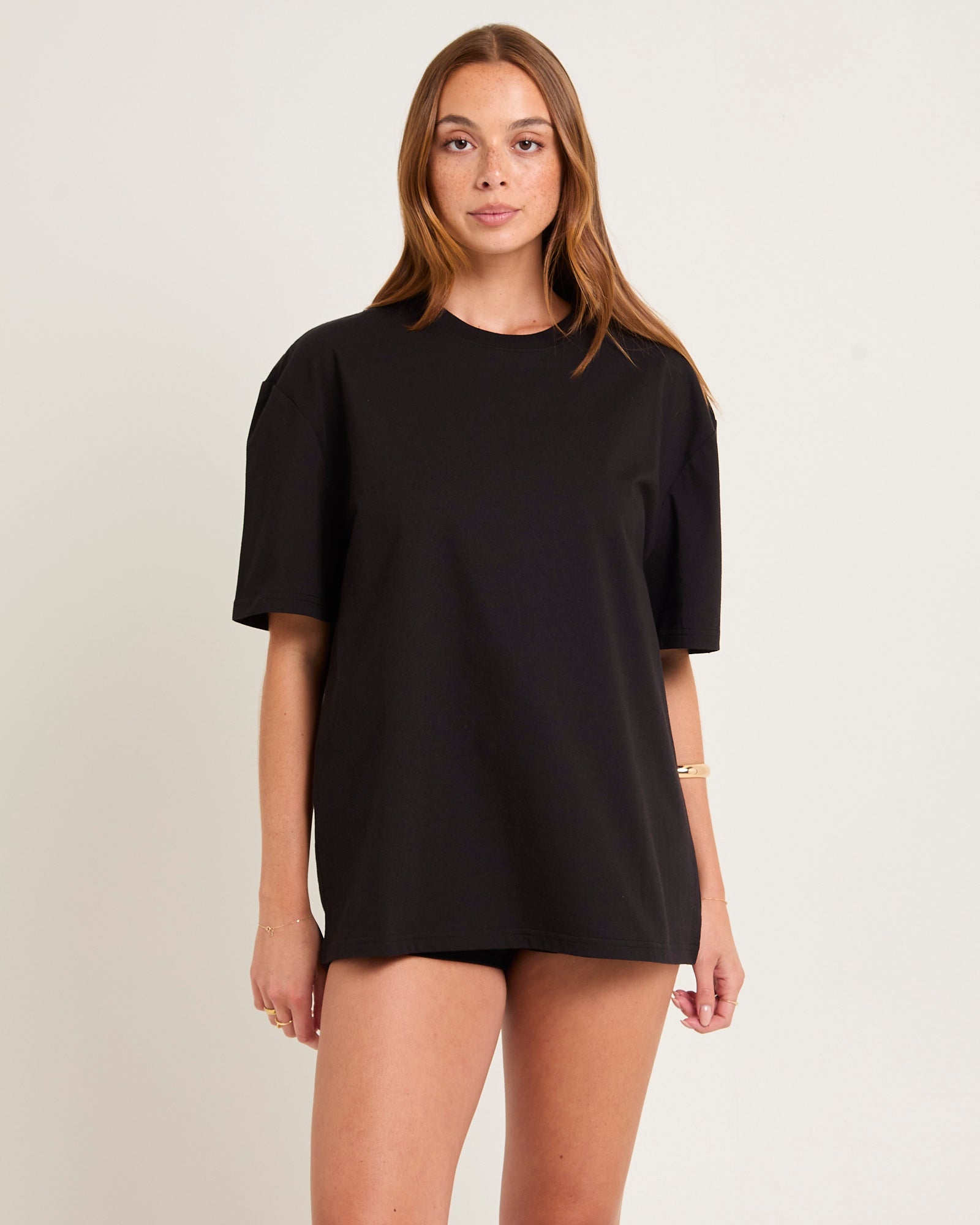 black t shirt dress pants Effortless Style: Graphic Tee and Dress Pants Outfit