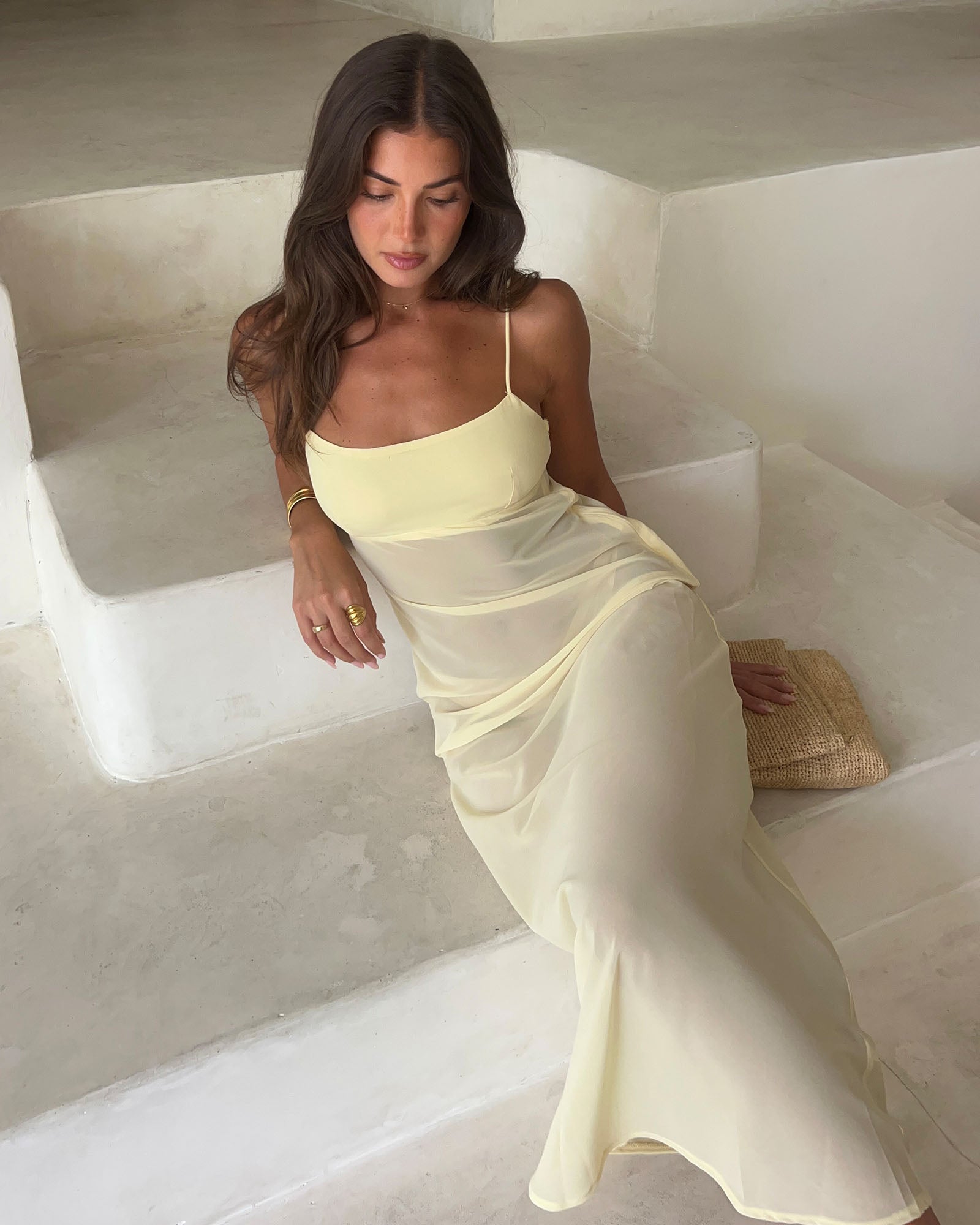 Daphony Chiffon Slip Dress General Pants Co. Daphony Chiffon Slip Dress General Pants Co.
