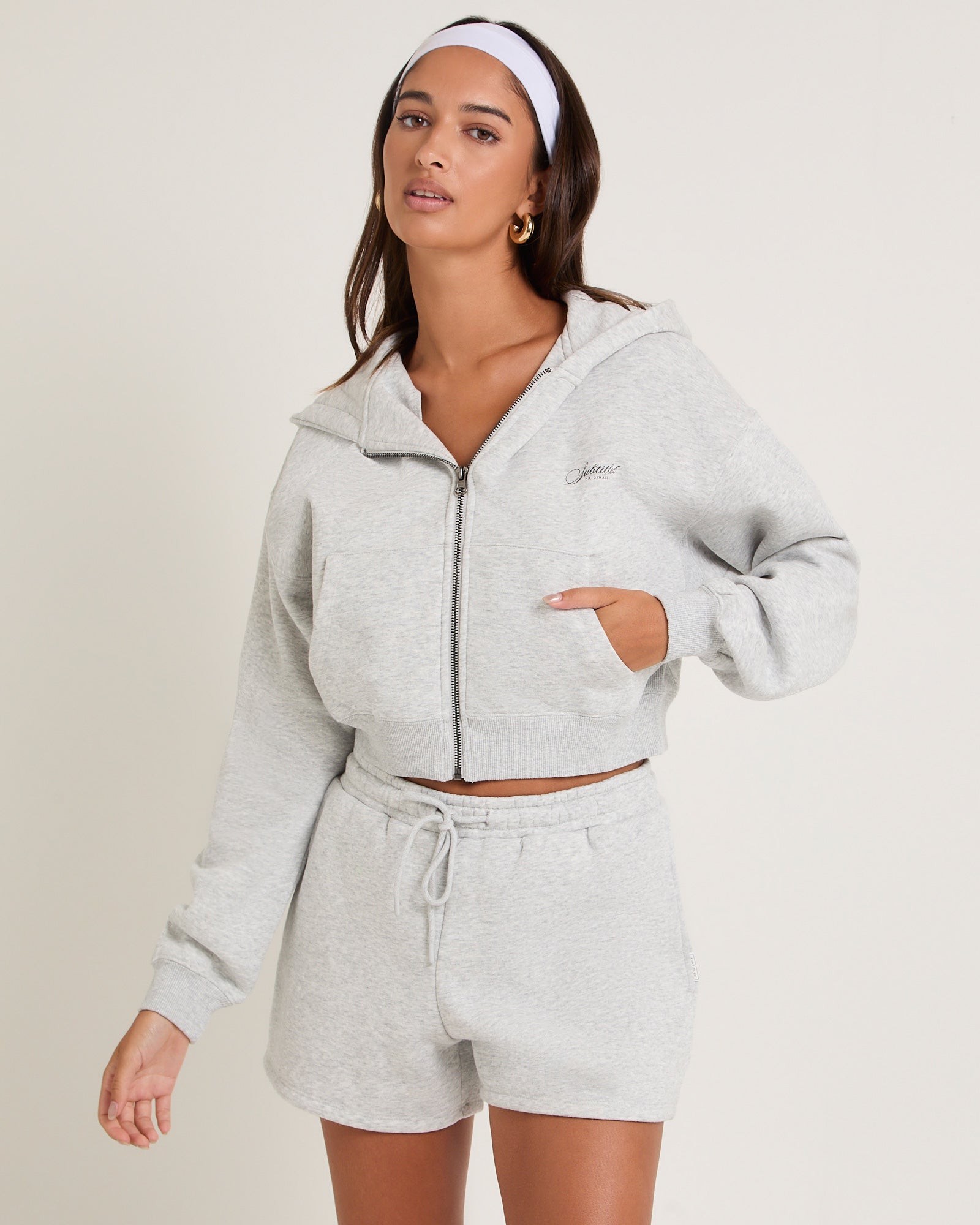 Cropped Zip Hoodie – General Pants Co.
