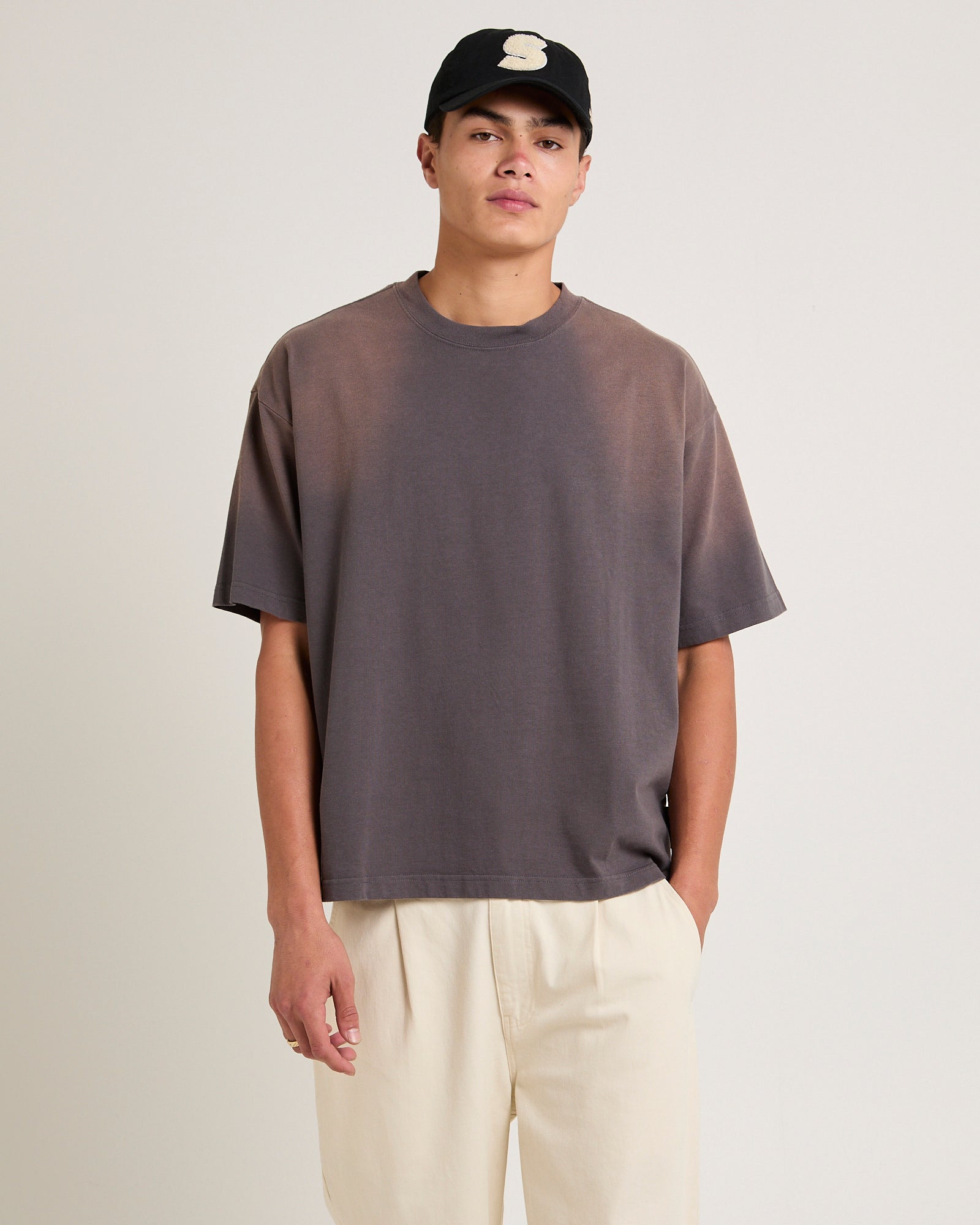 Spray Print White T-shirt main image 0