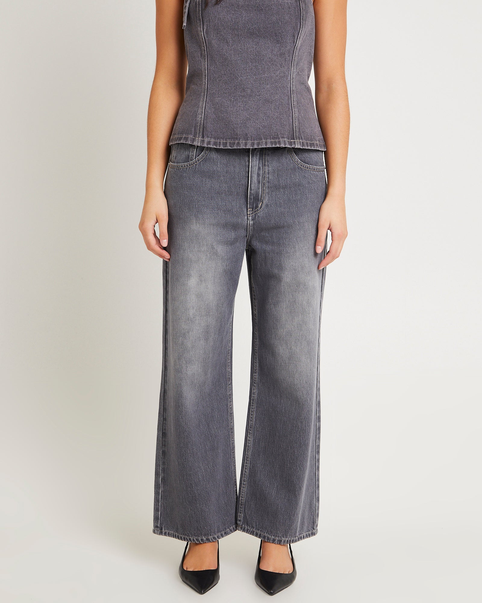 Rez Maxi Baggy Denim Jeans main image 0
