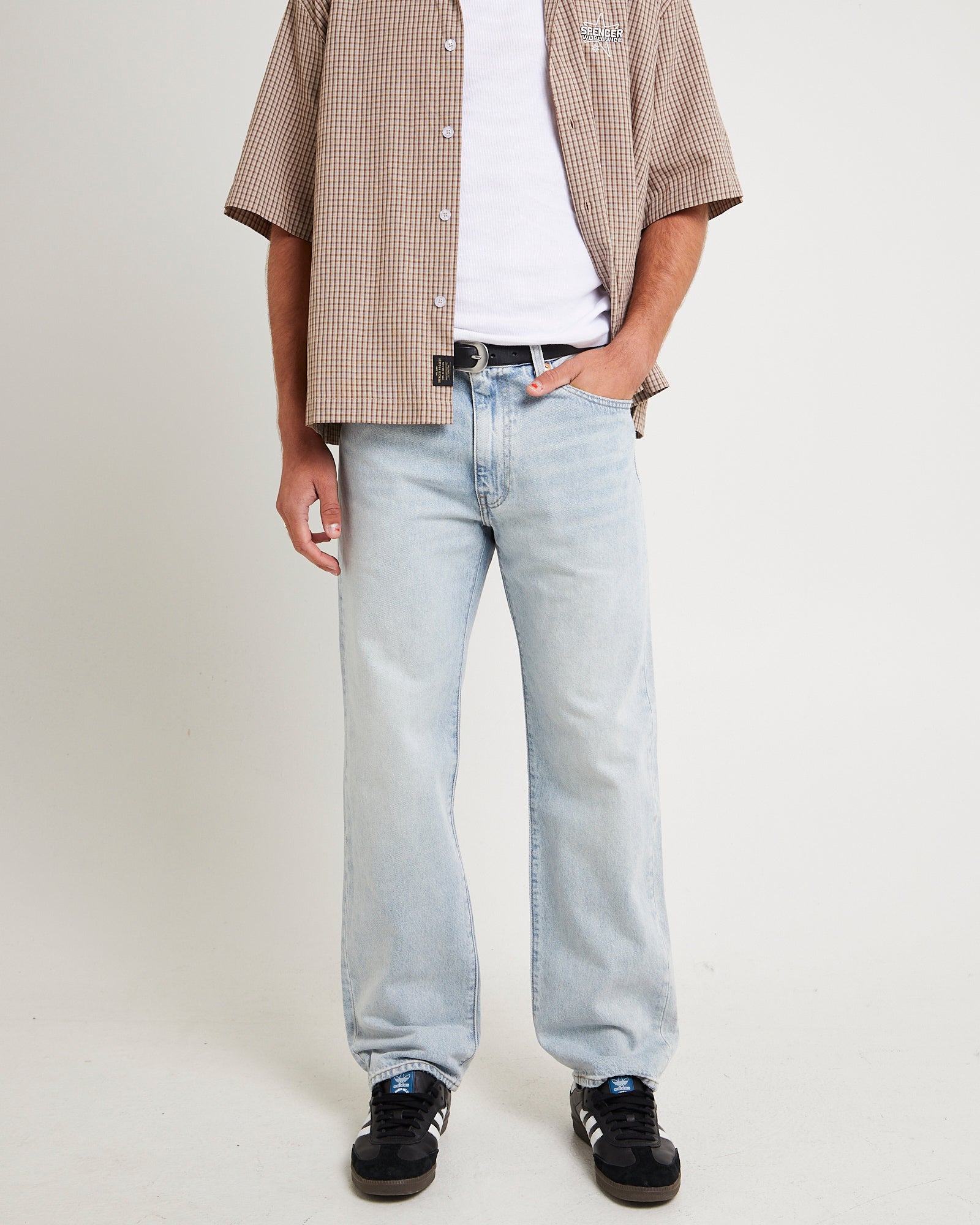 Straight Regular Jeans huk5355