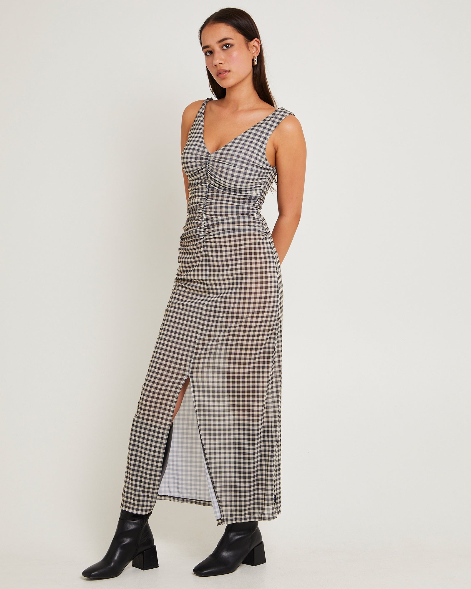 Gambet Sheer Maxi Dress – General Pants Co