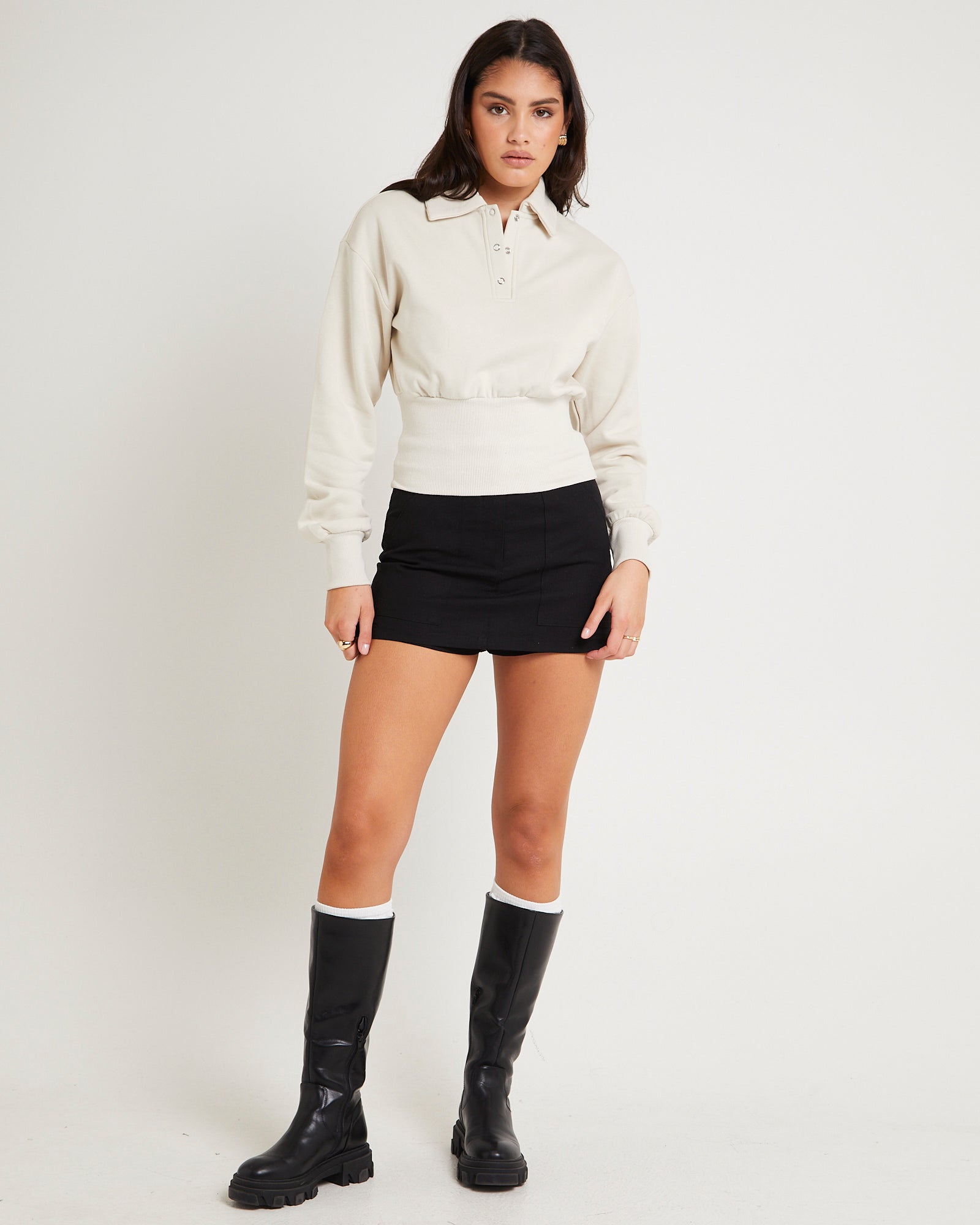 Theo Linen Skort – General Pants Co.