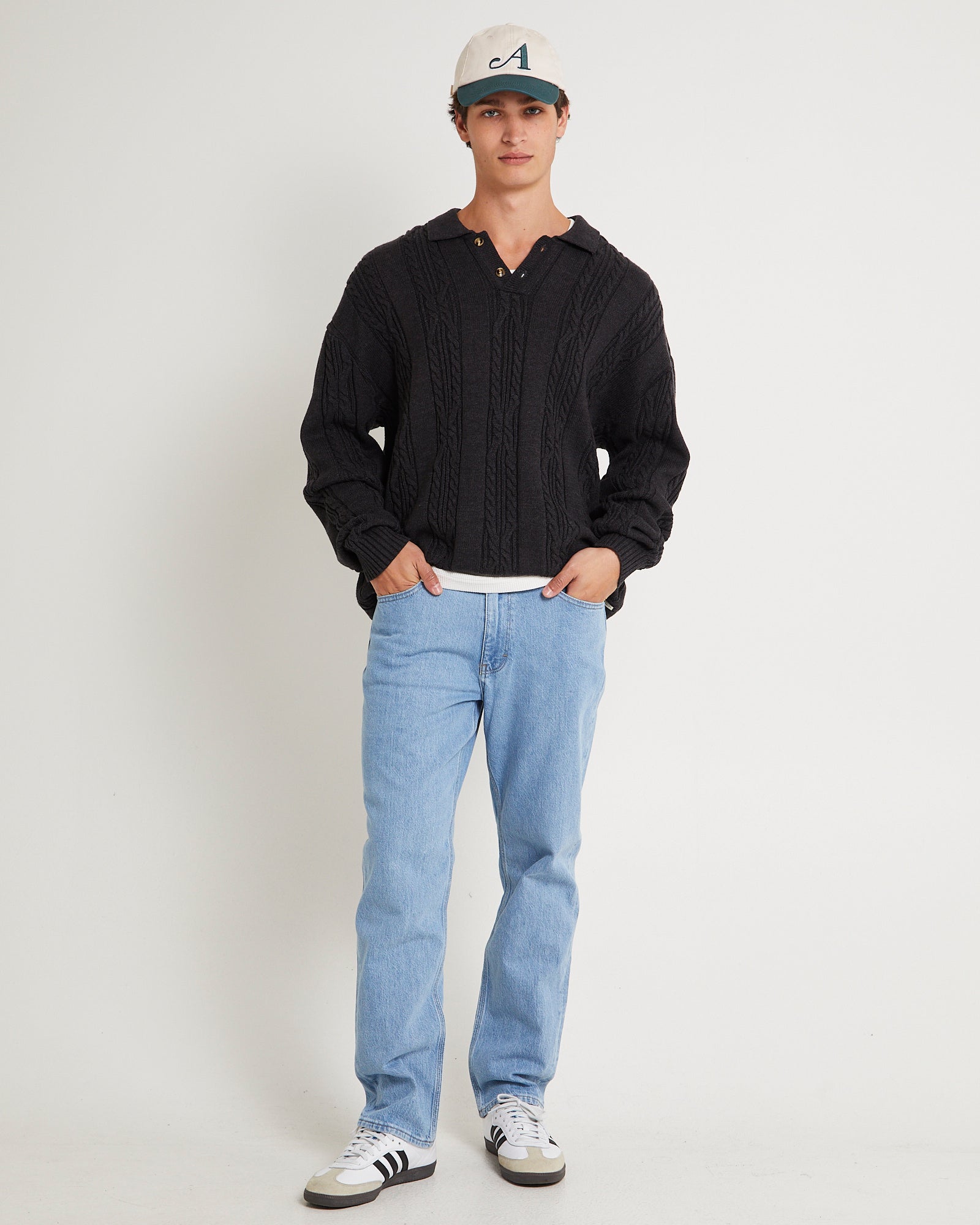 L-Three Straight Denim Jeans – General Pants Co