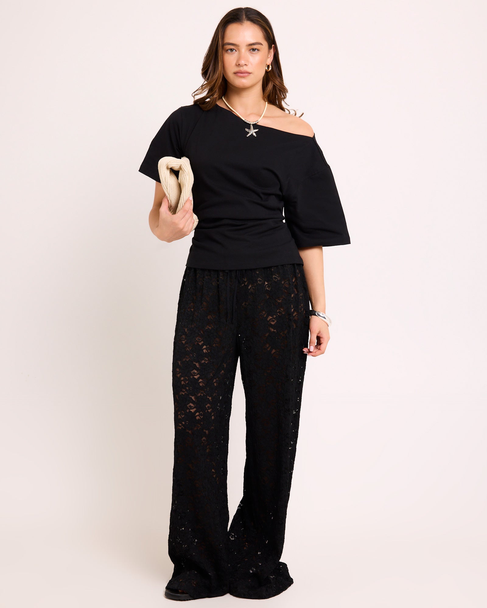 Jasmine Lace Relaxed Pants – General Pants Co.