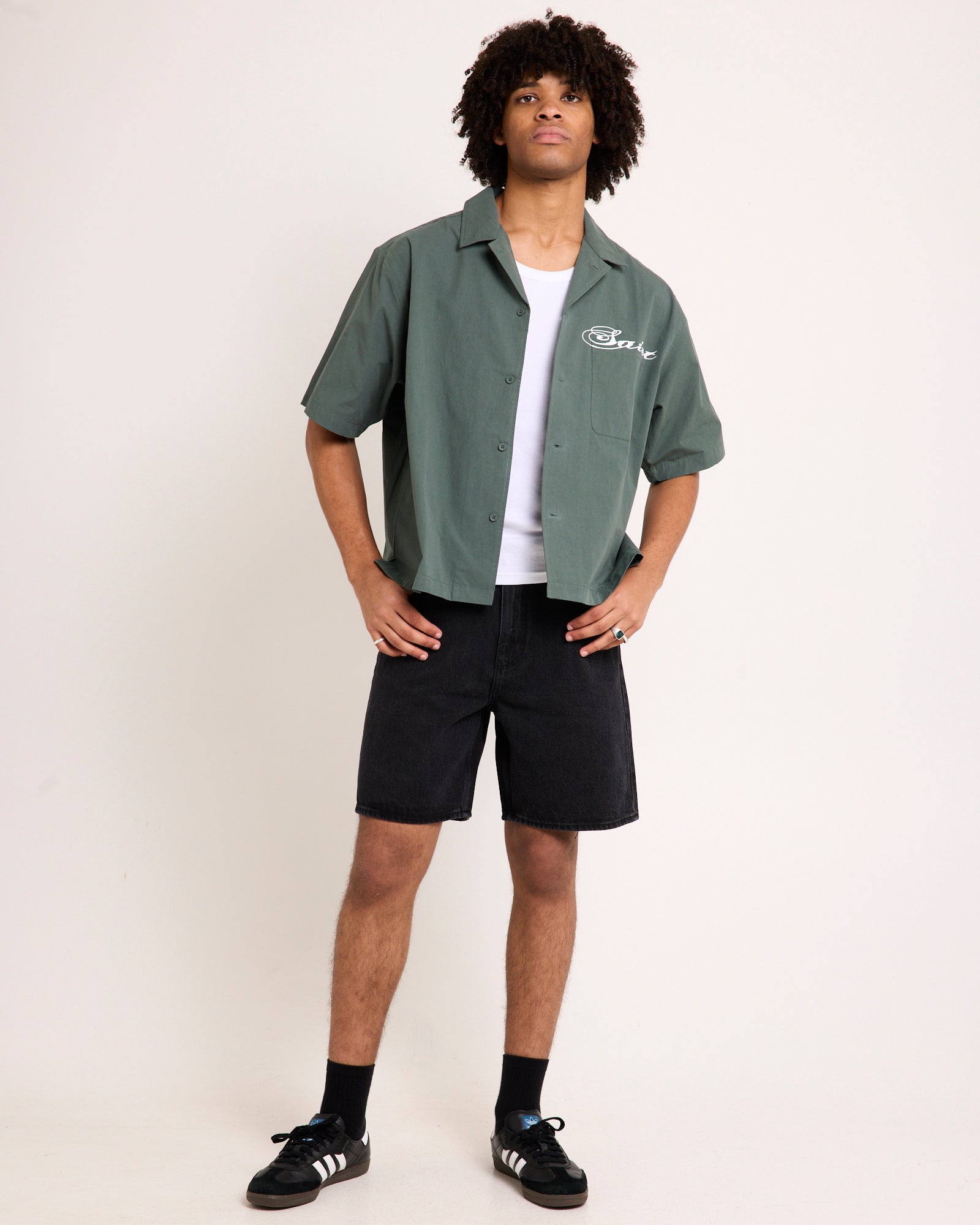 L-Four Baggy Denim Shorts – General Pants Co.
