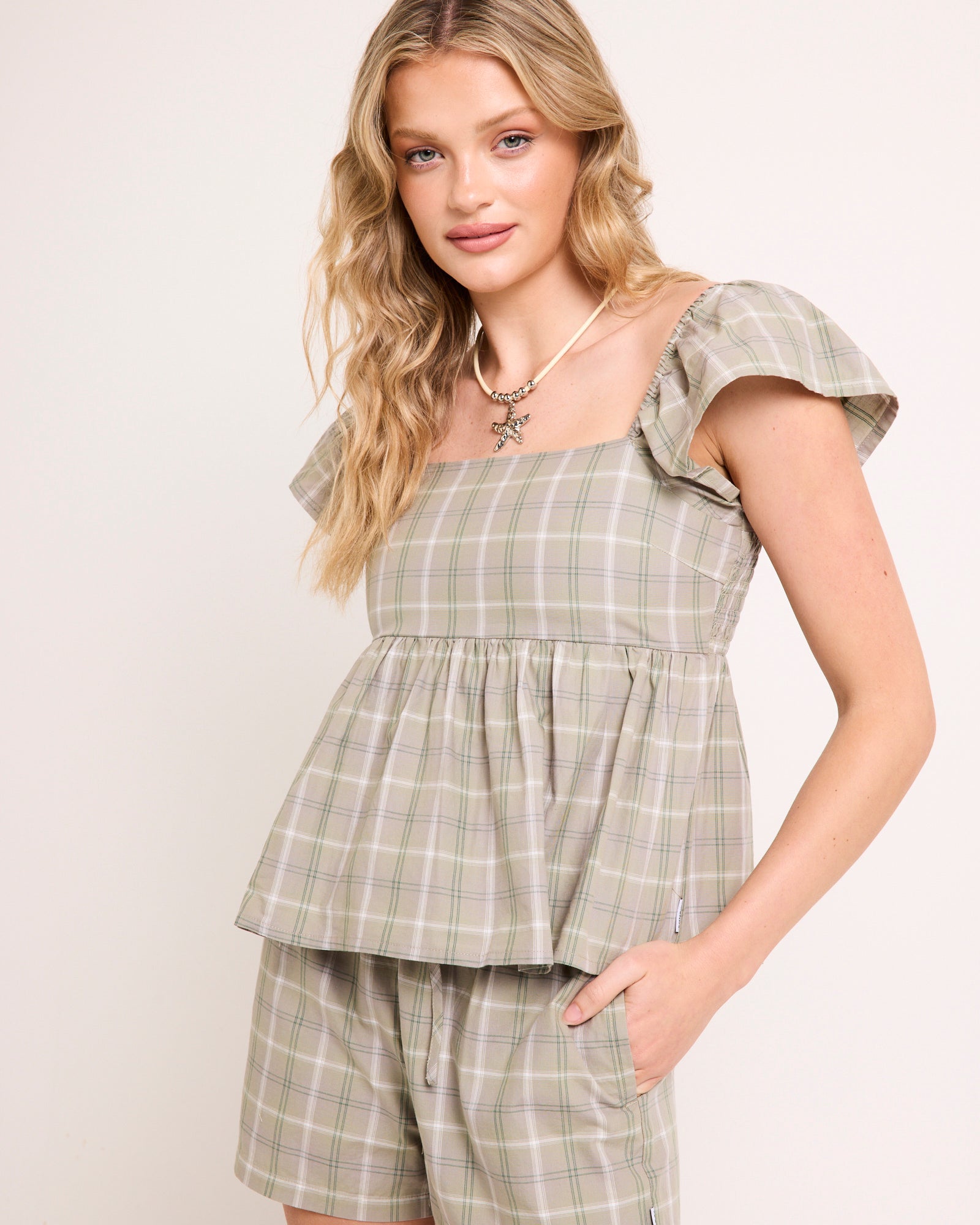 Scout Check Top – General Pants Co.
