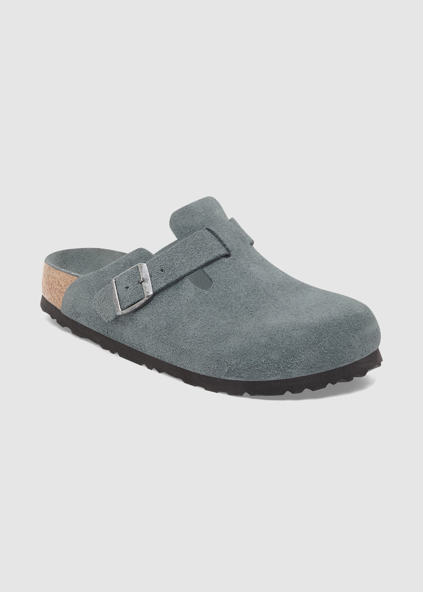 Boston Soft Footbed Suede Leather Clogs