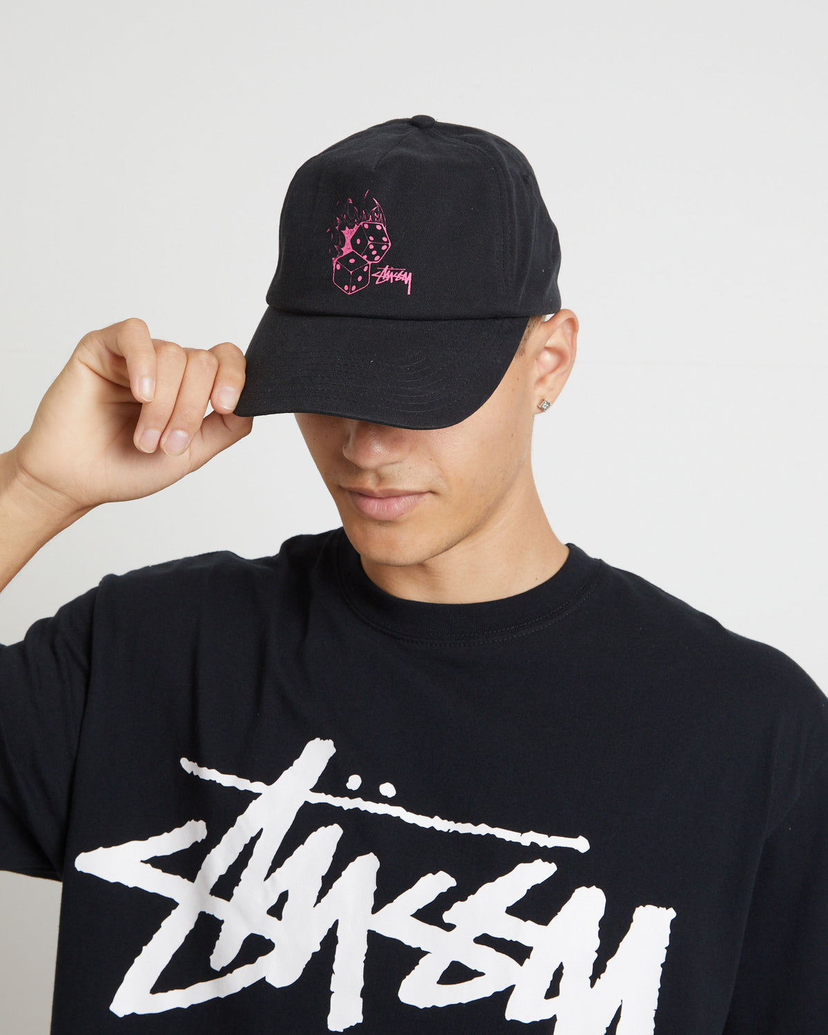 GP Exclusive - Flame Dice Low Pro Cap in Black BLACK
