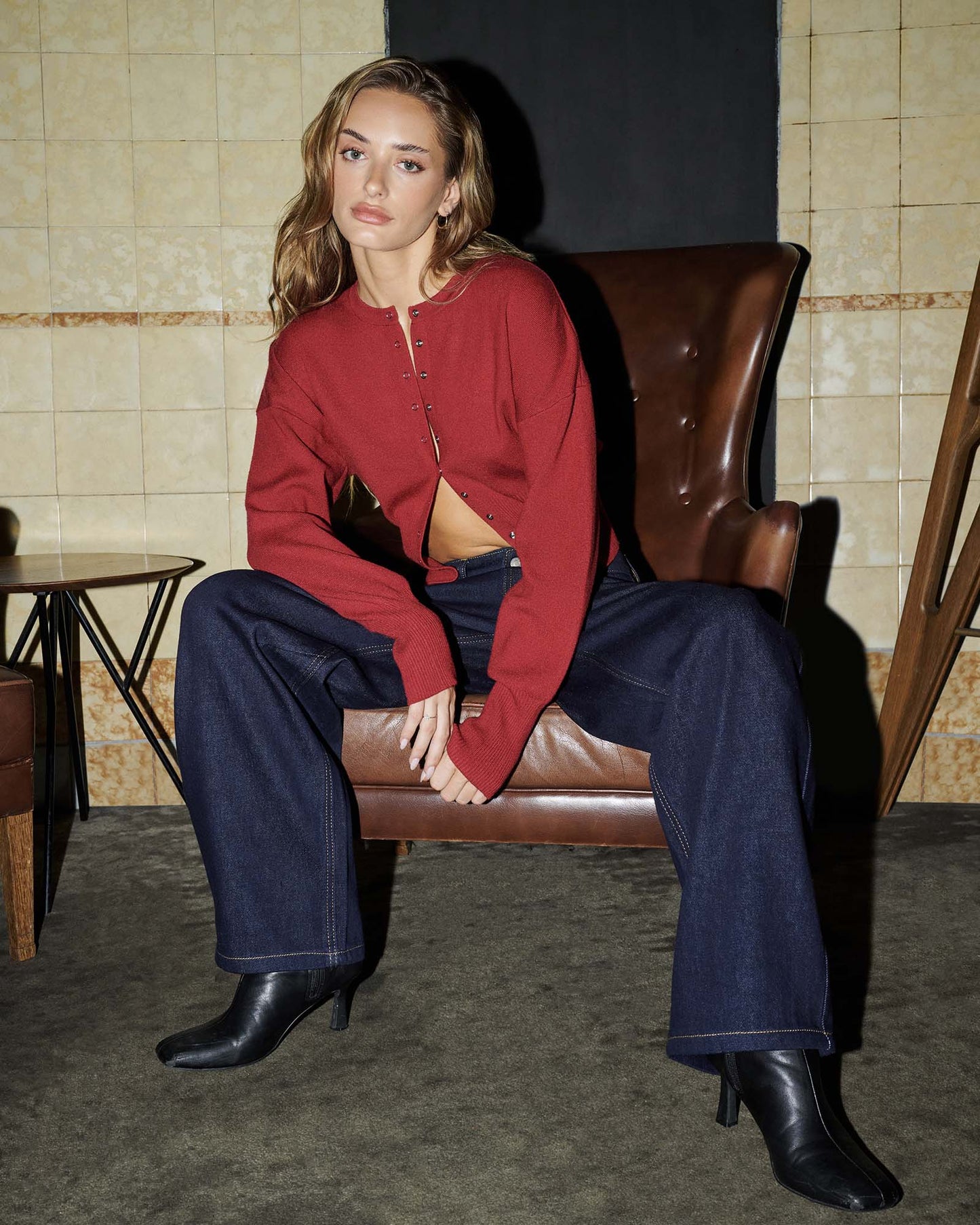 Misha Fitted Cardigan