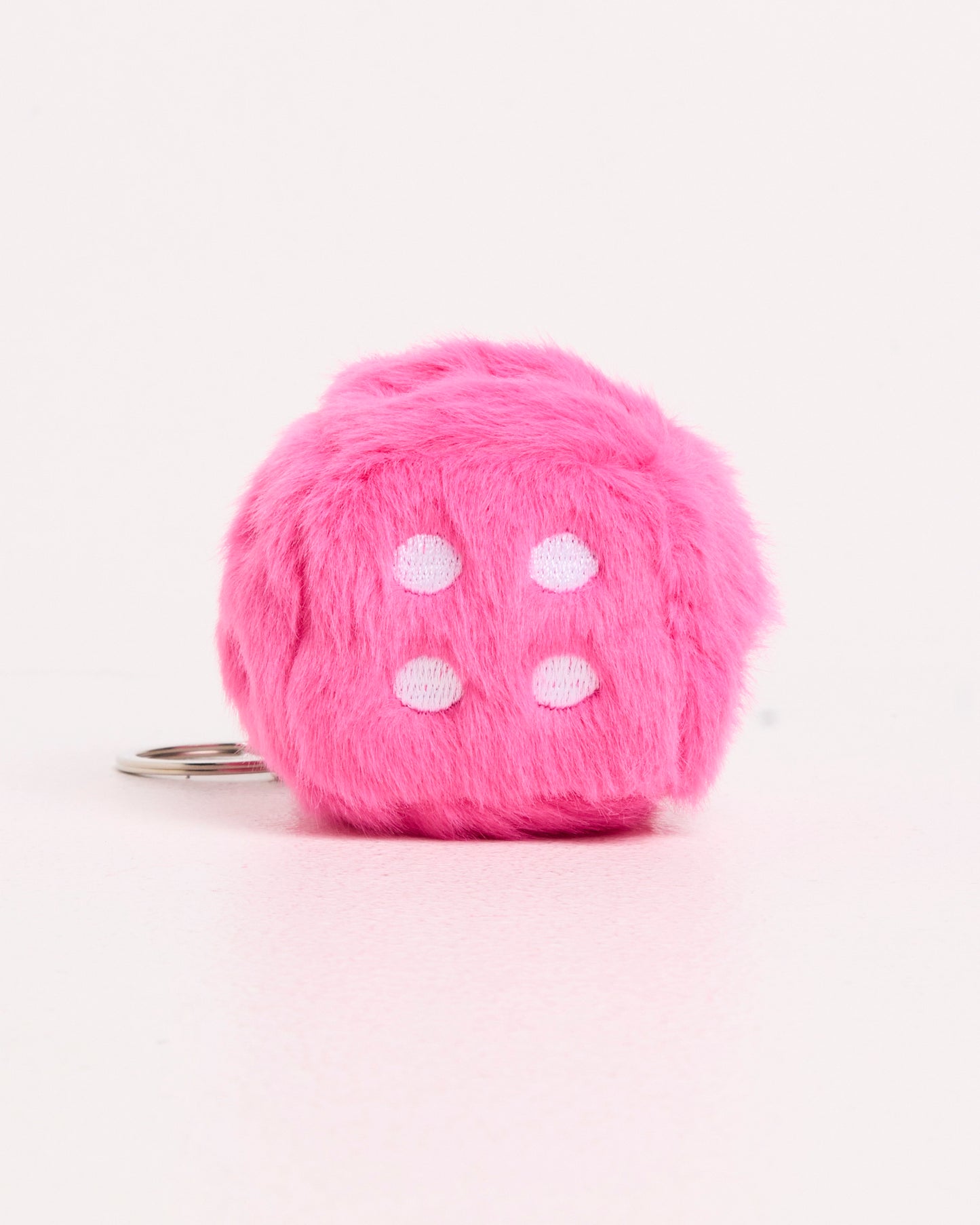 Fuzzy Dice Key Chain