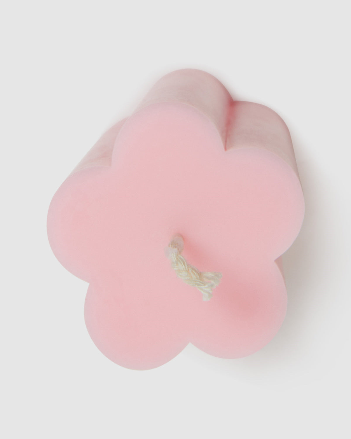 Pink Bloom Pillar Candle Marshmallow Pink PINK