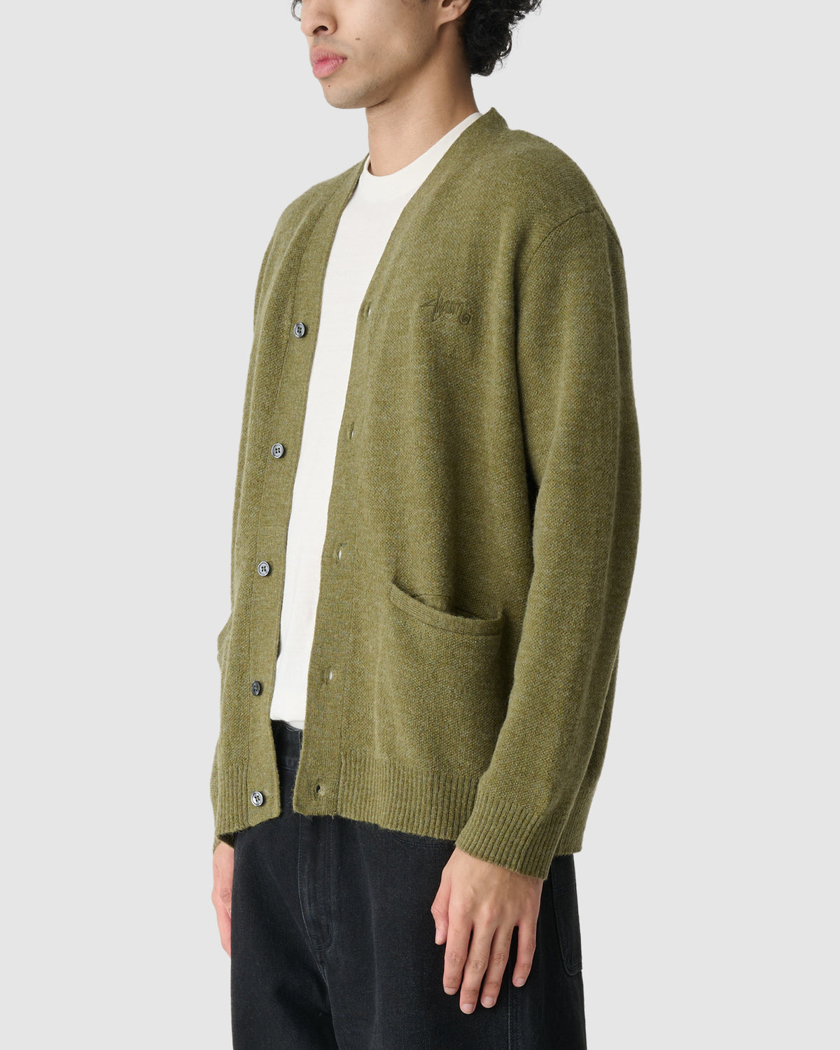 Knit Script Cardigan