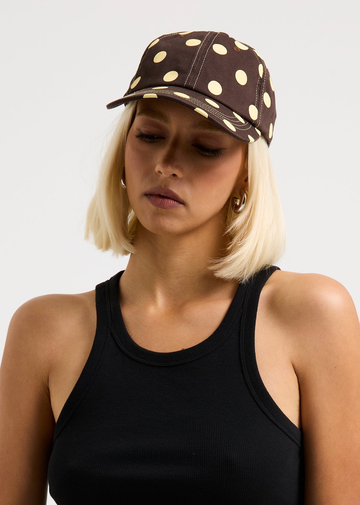 Letti Polka Dot Cap