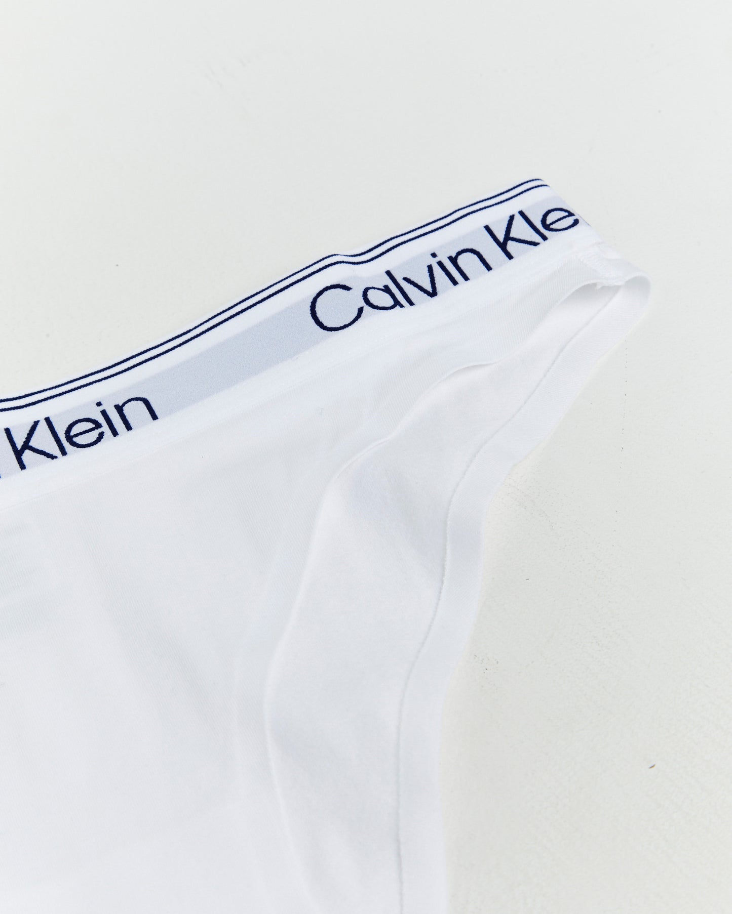 Calvin Klein Athletic Tanga Undies White