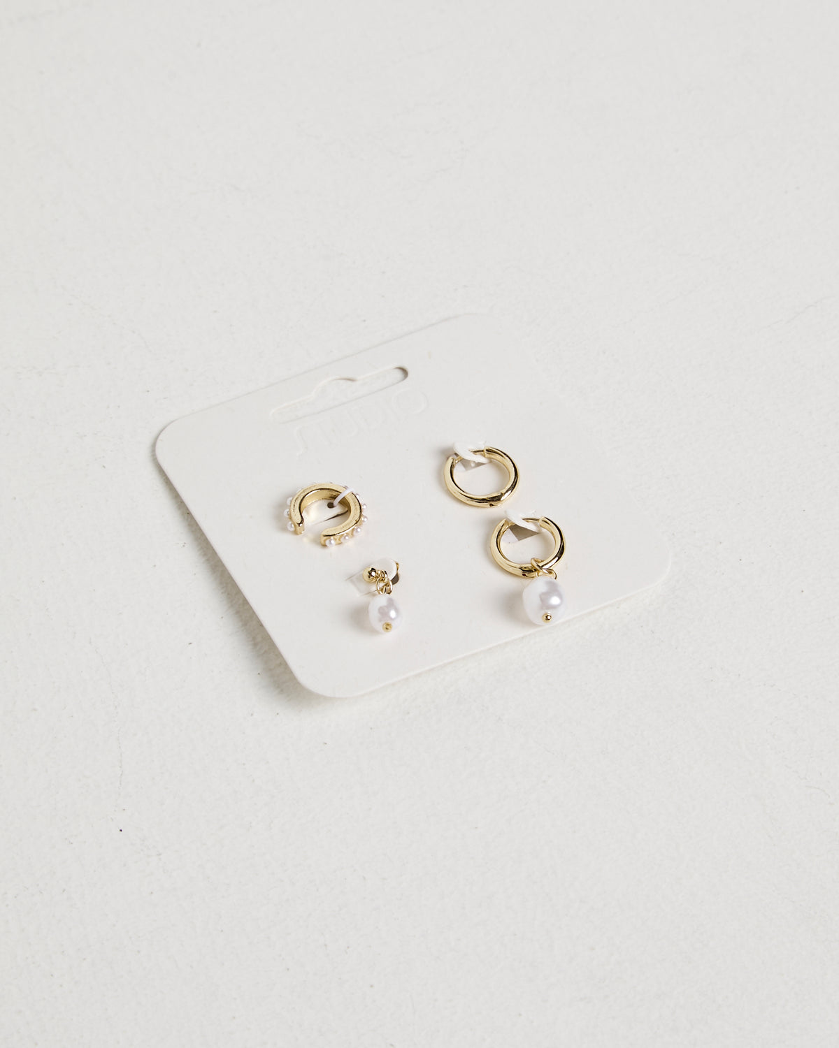 Statement Seeker Pearl Earring Pack