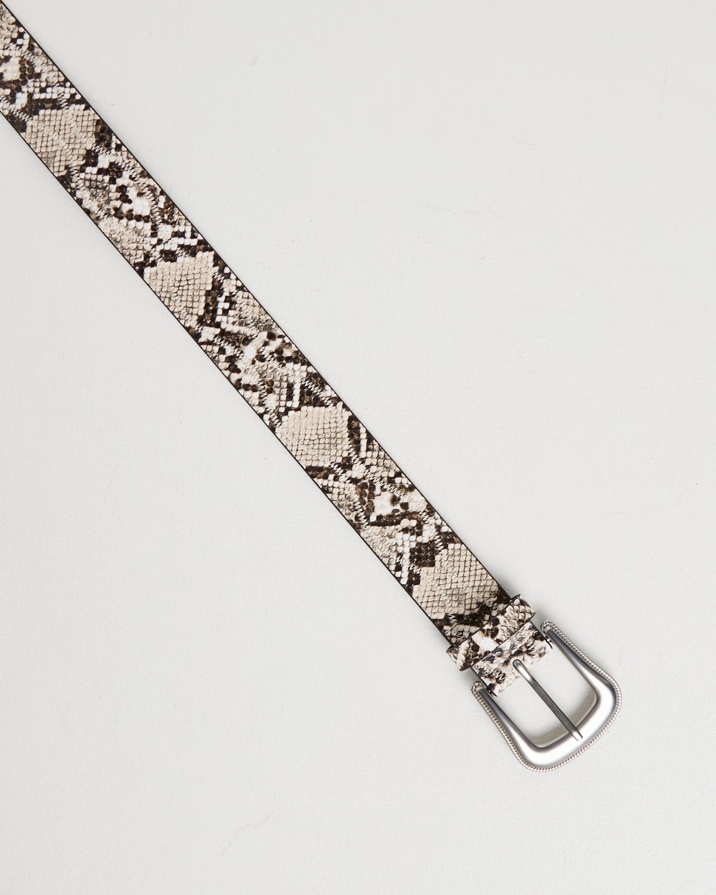 Western Snake Skin Belt