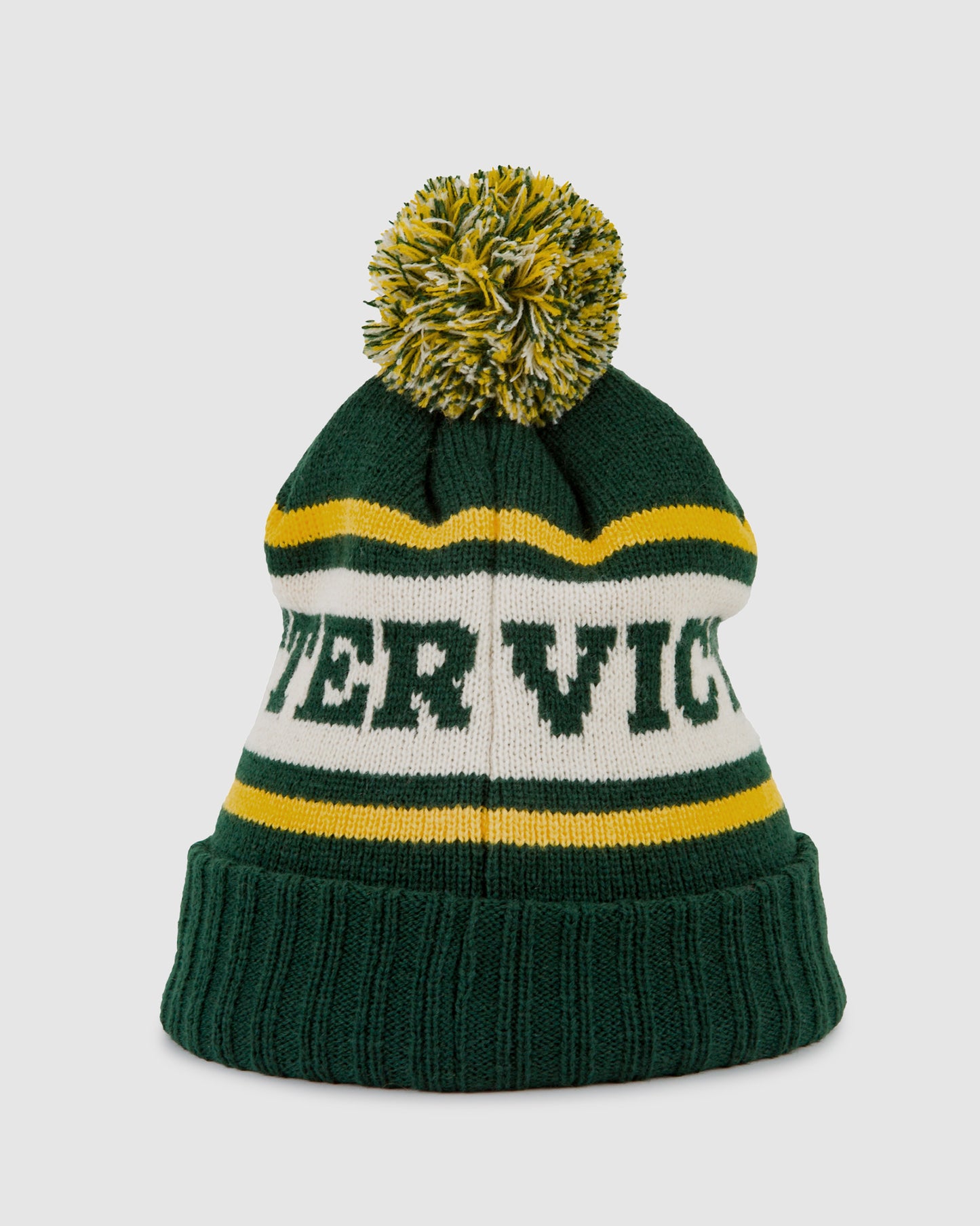 Victoria Bitter Leather Patch Leroy Beanie