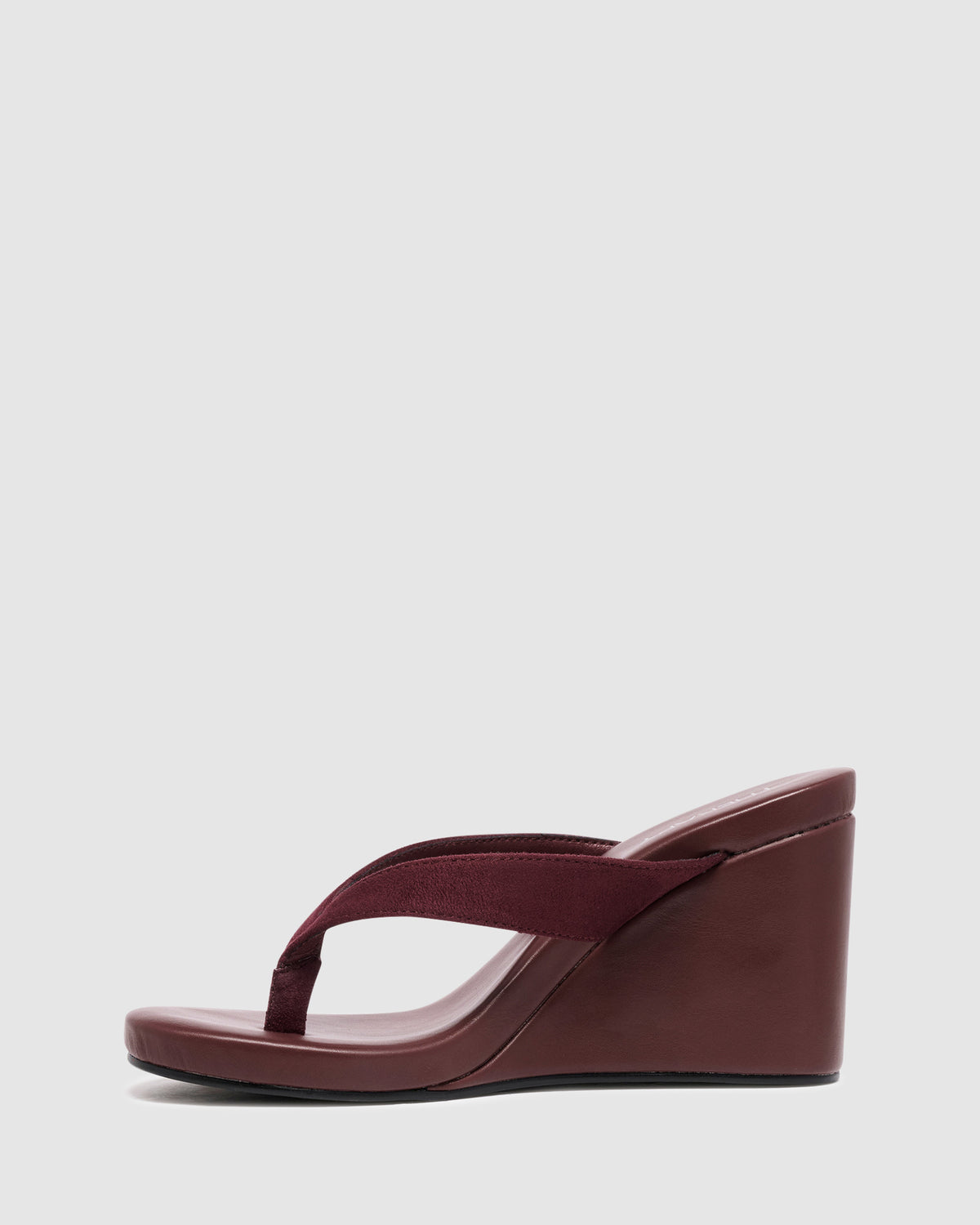 Ren Wedge BORDEAUX MICROSUEDE