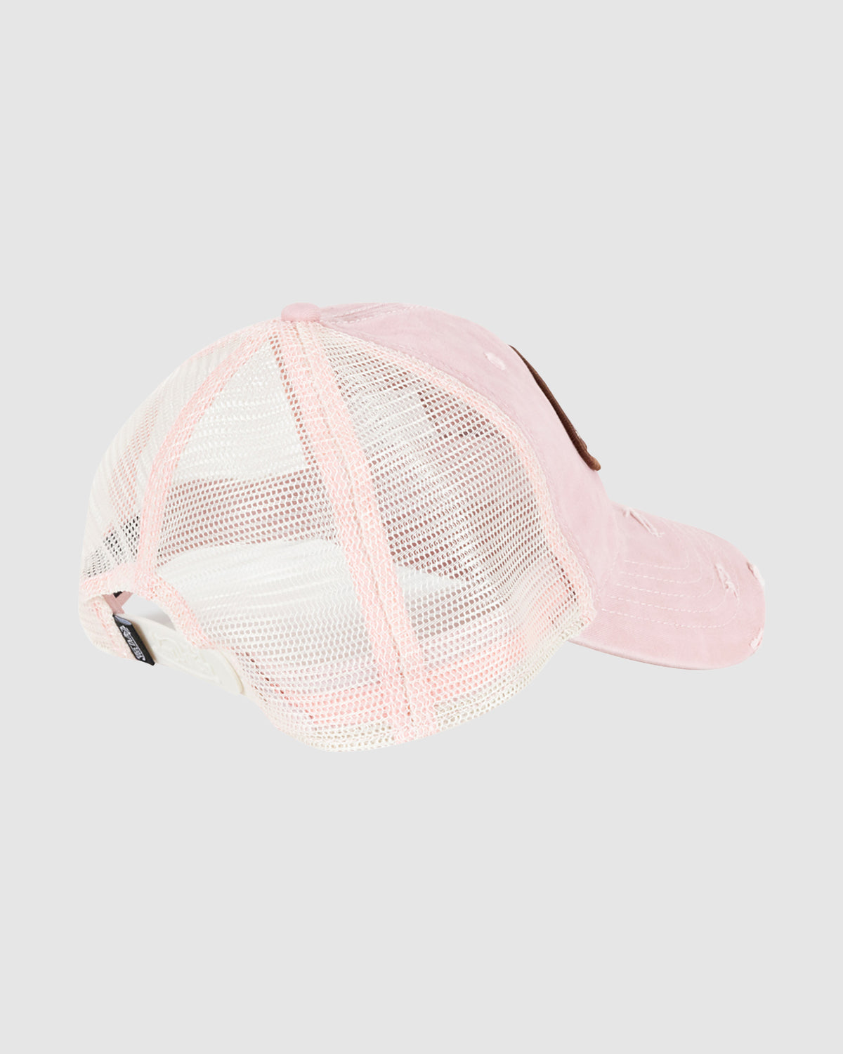 Patch Twill Trucker Cap PINK