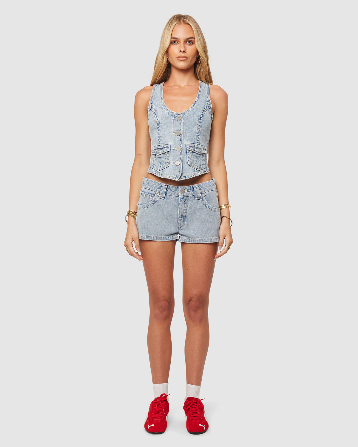 99 Low Denim Short Avril
