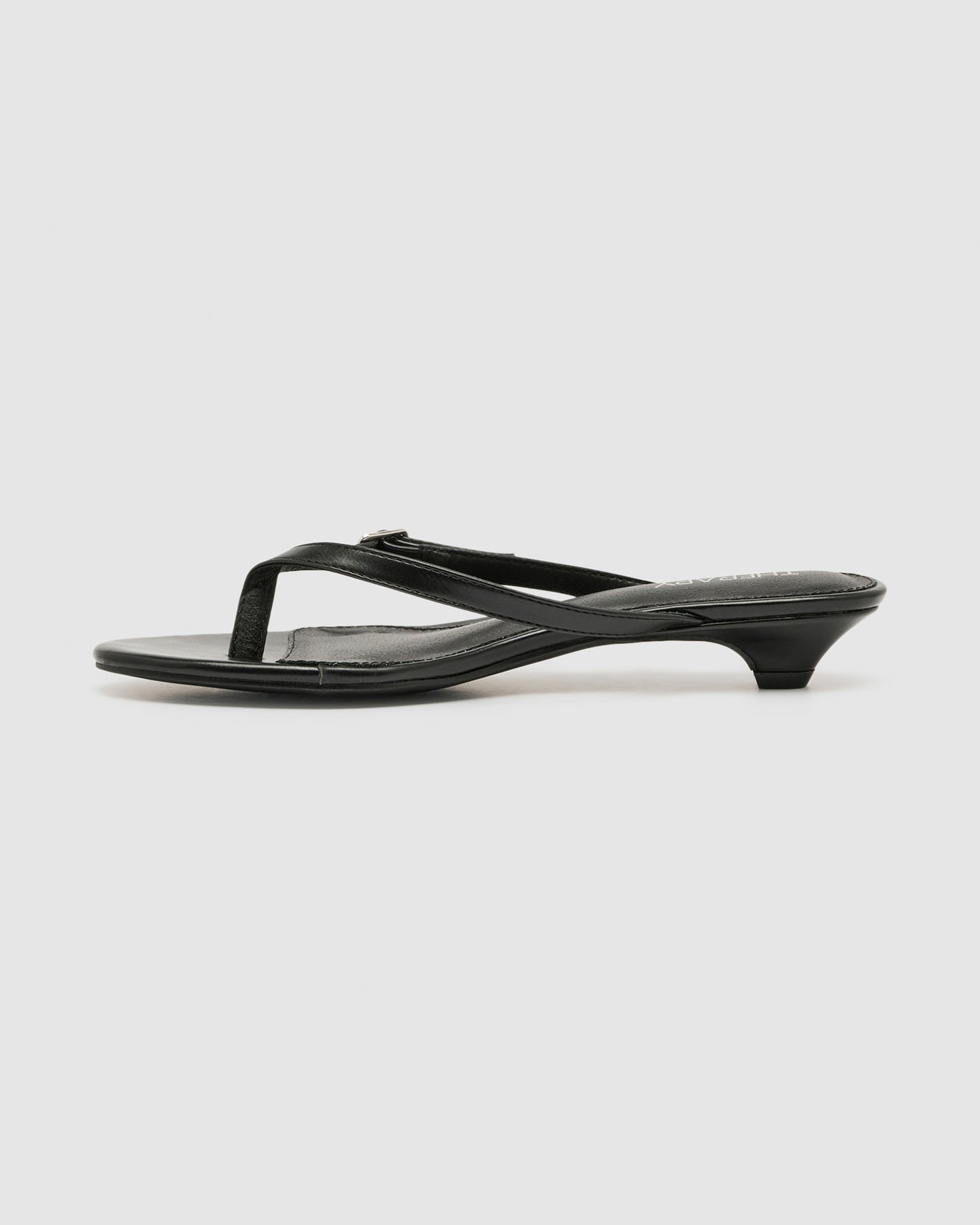 Noir Thong Heels