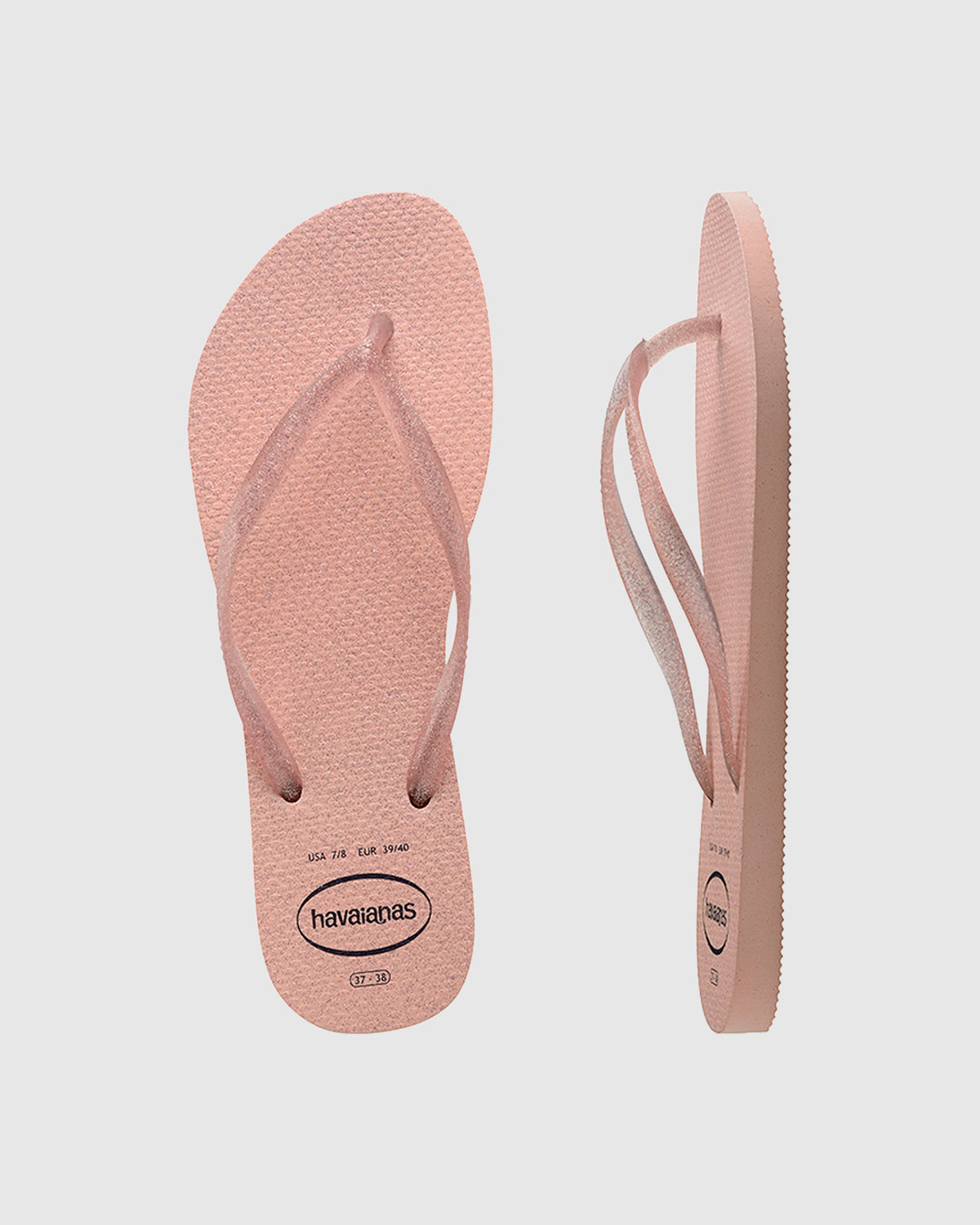 Slim Gloss Thongs Ballet Rose Pink PINK