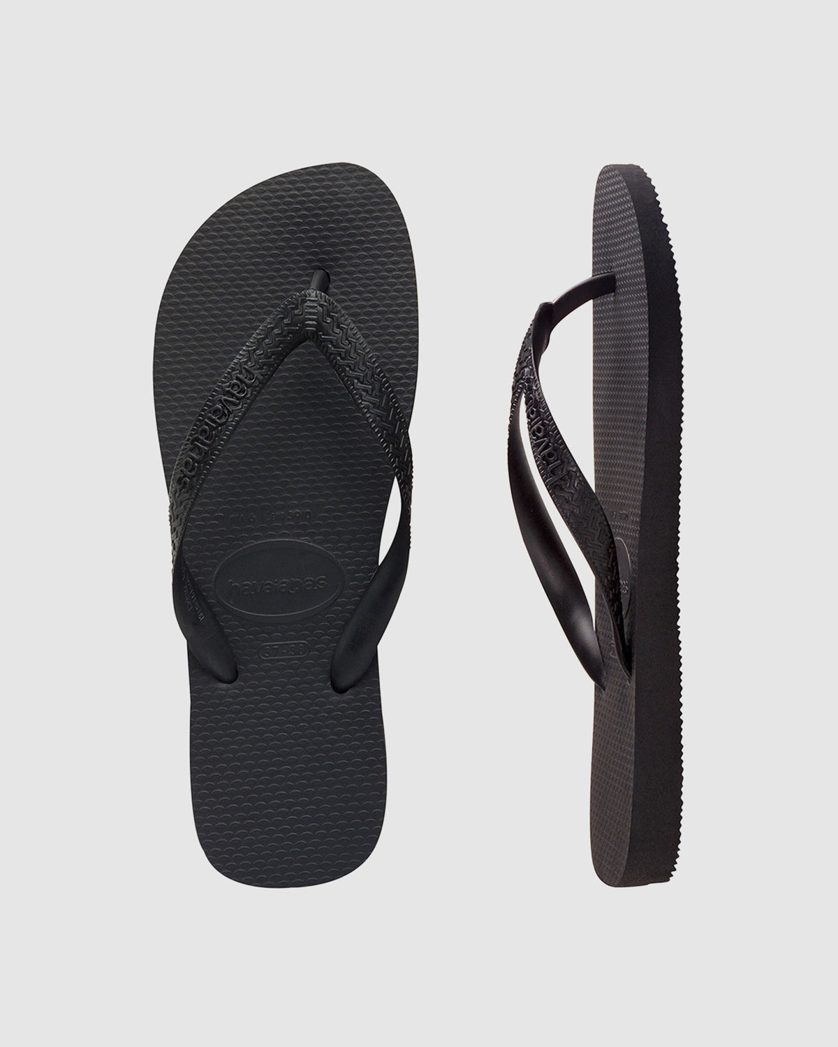 Top Thongs Black BLACK