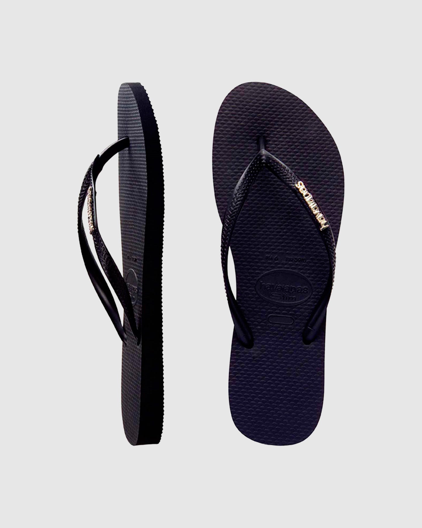 Slim Metal Logo Black/Silver