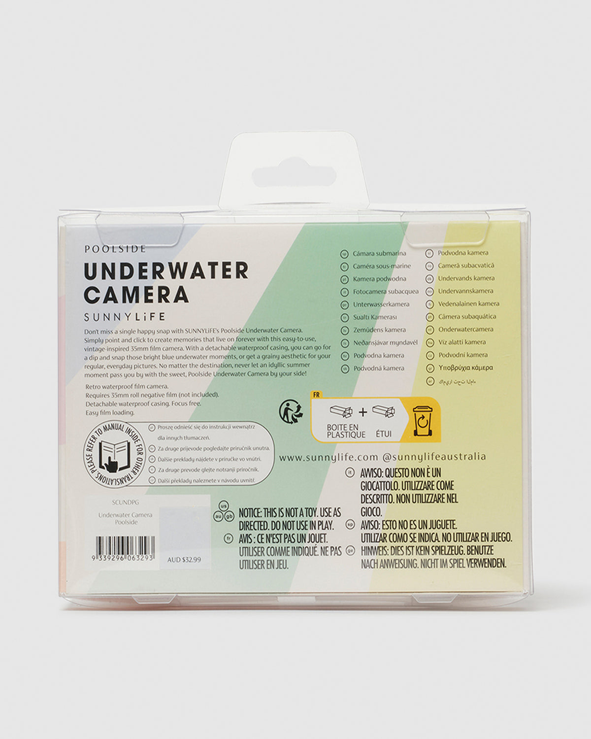 Underwater Camera PASTEL GELATO