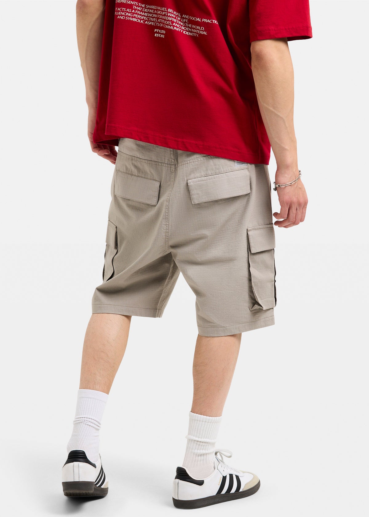 Surplus Cargo Denim Shorts