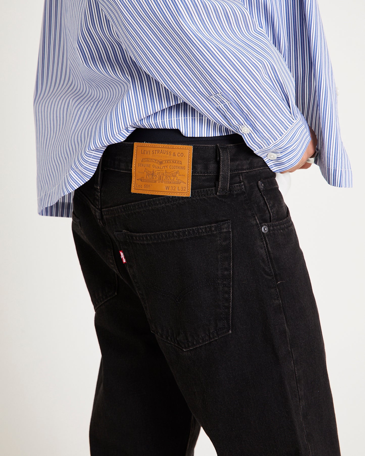 555 Relaxed Straight Denim Jean