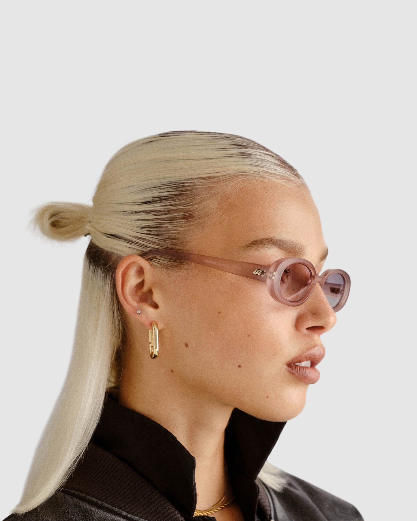 Outta Love Matte Oyster Sunglasses