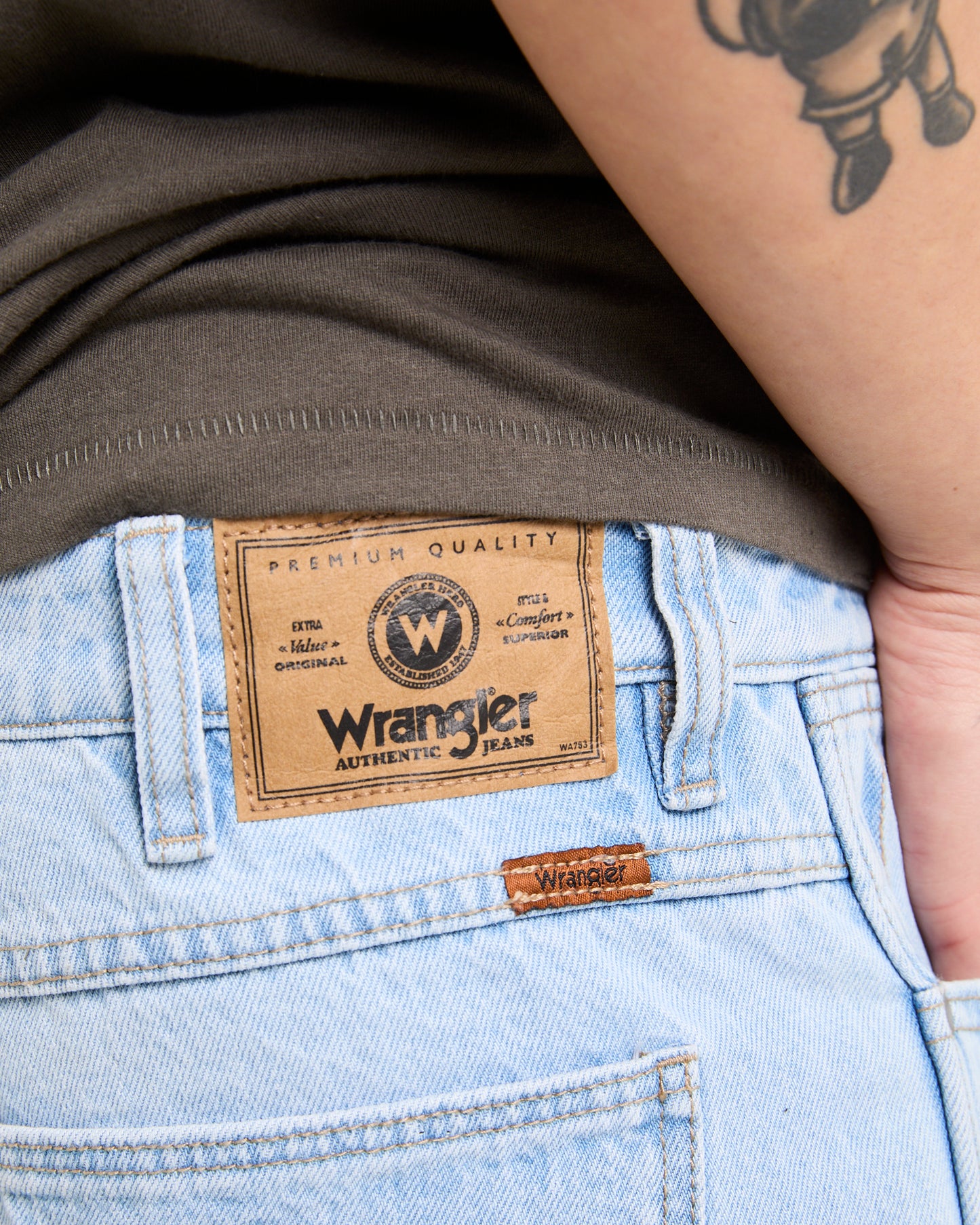 Steezy Relaxed Denim Shorts