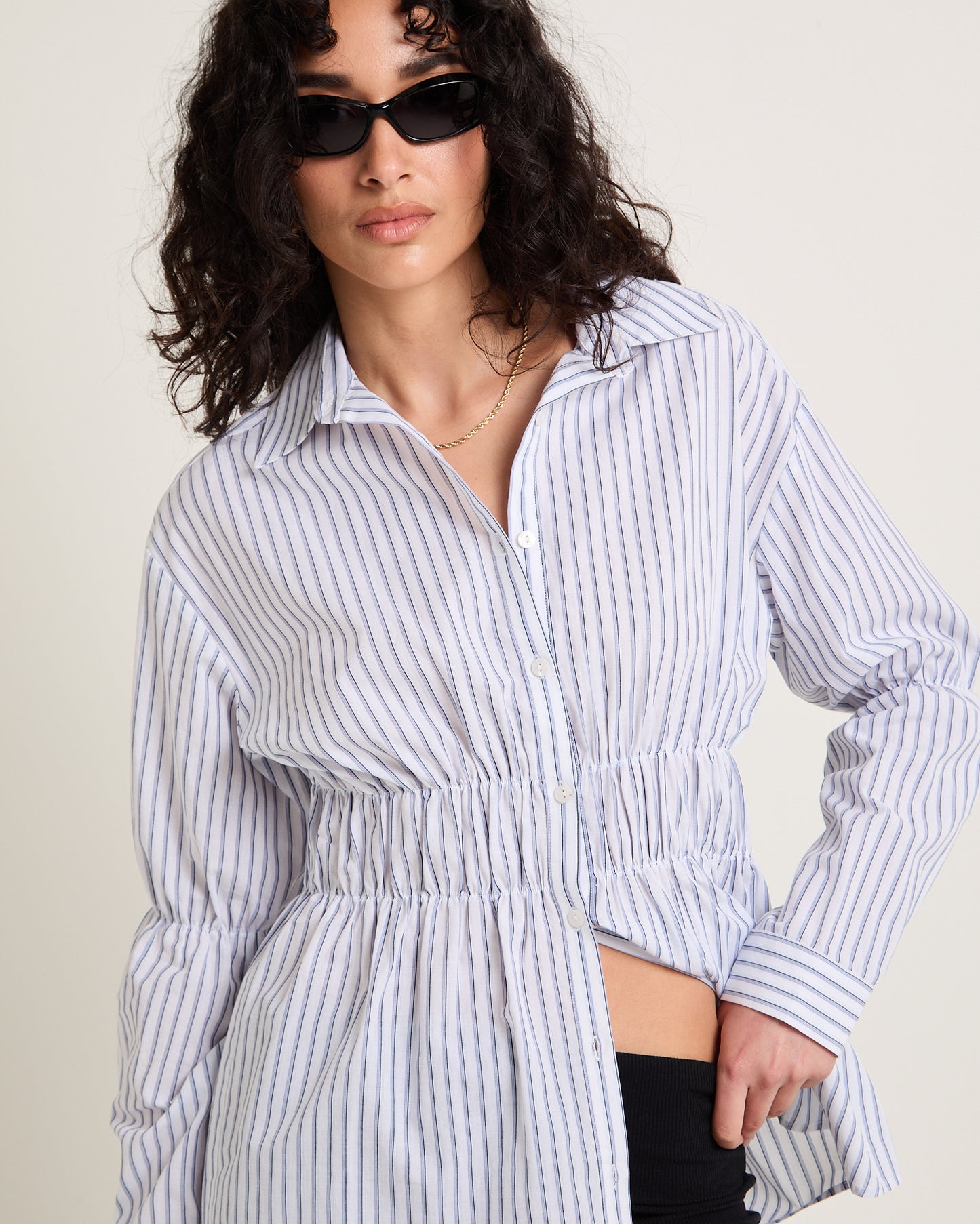 Evelyn Button Down Shirt