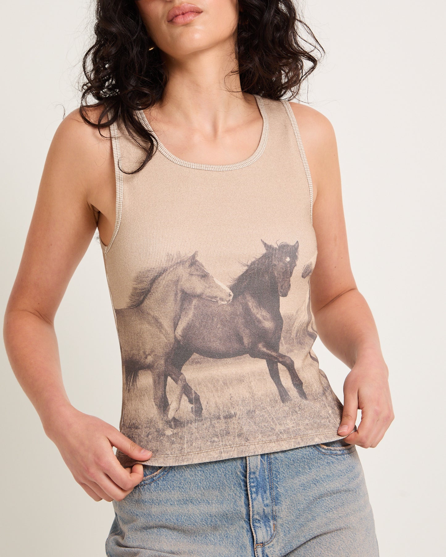 Horse Muse Rib Tank