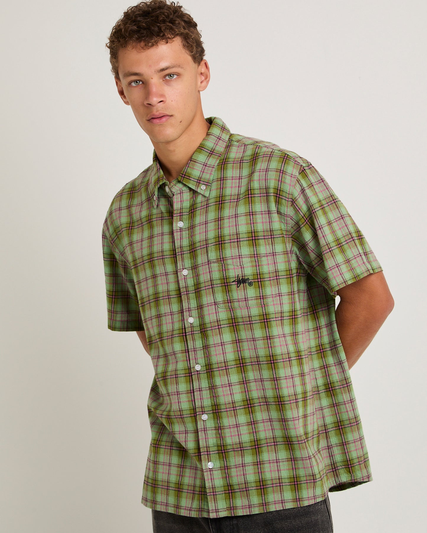 Blend Check Short Sleeve Shirt