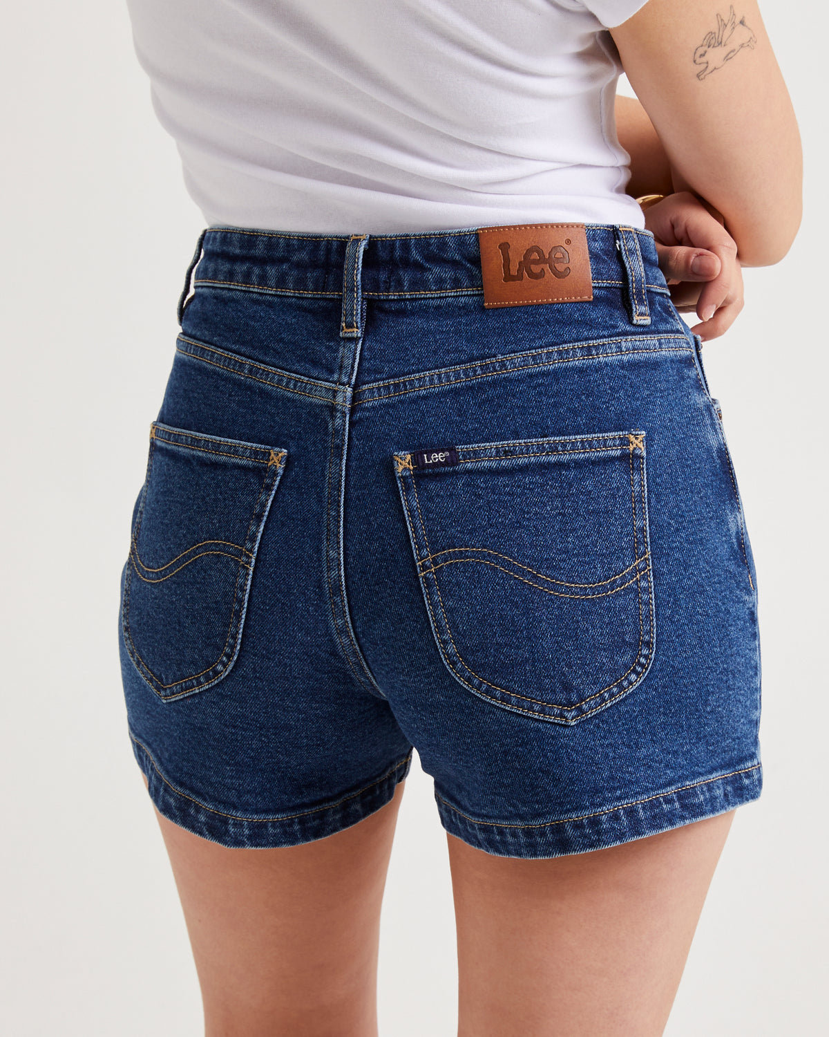 High Relaxed Denim Shorts INDIGO DREAM