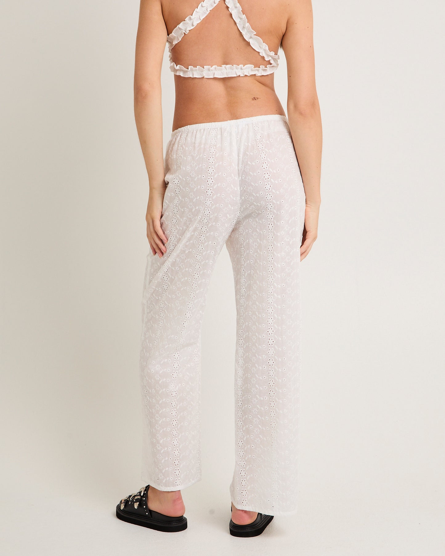 Elin Broderie Pants