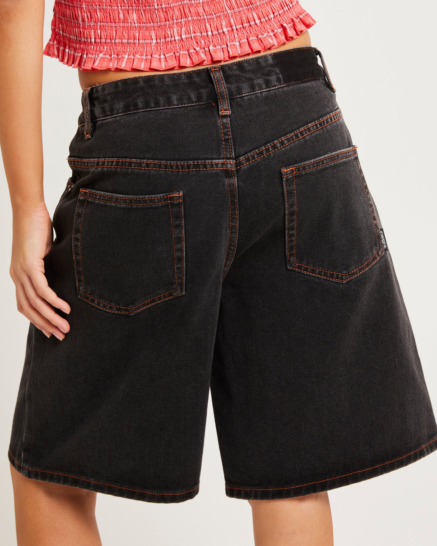 Kourtney Longline Denim Jorts