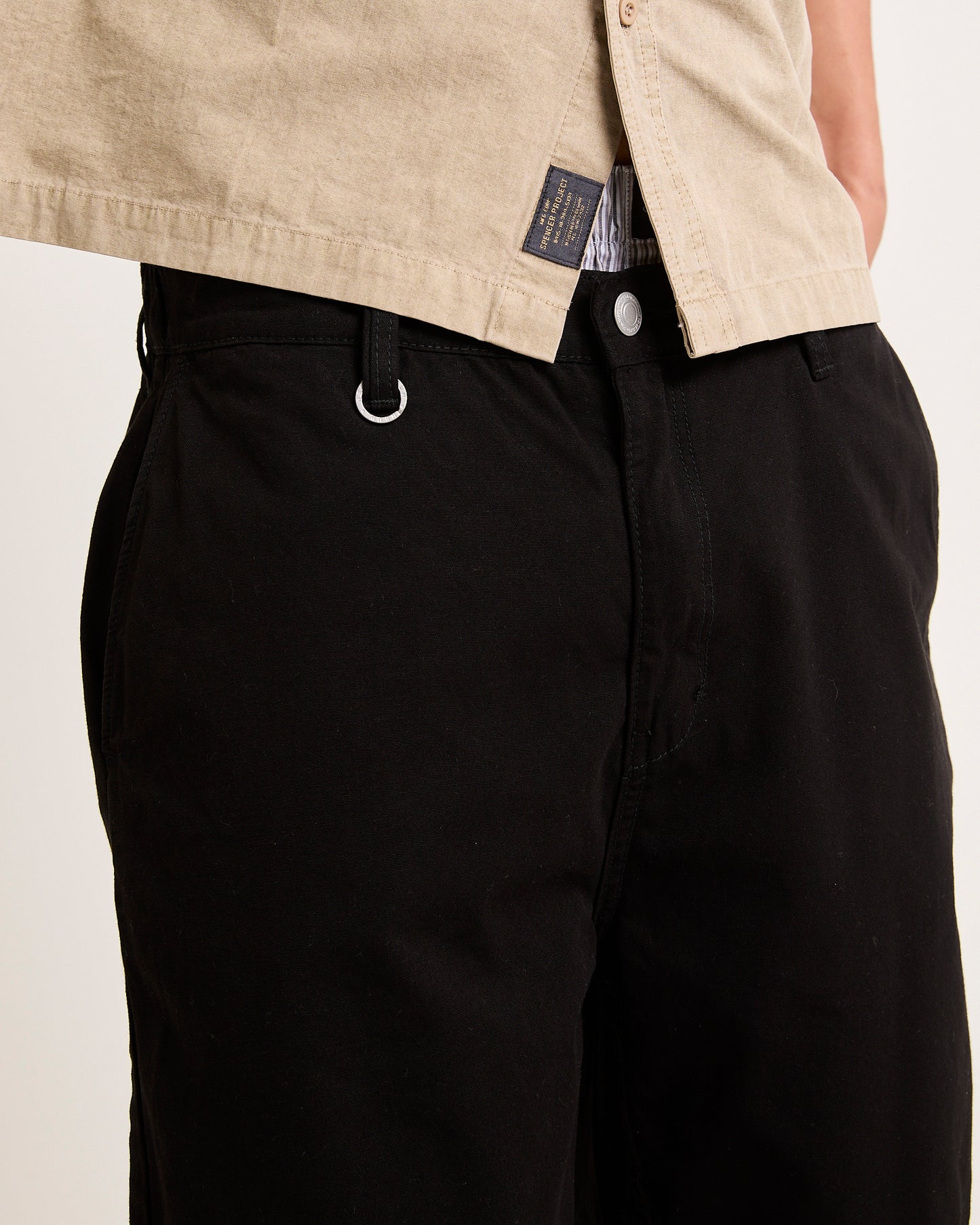 River Relaxed Denim Shorts