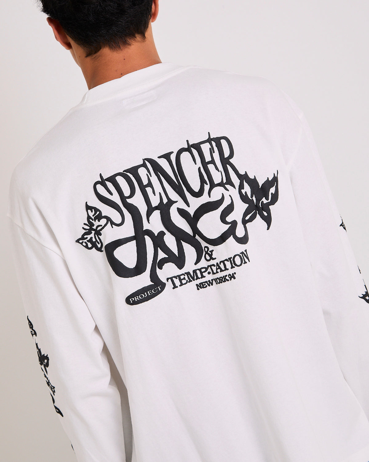 Flutter Long Sleeves T-Shirt WHITE