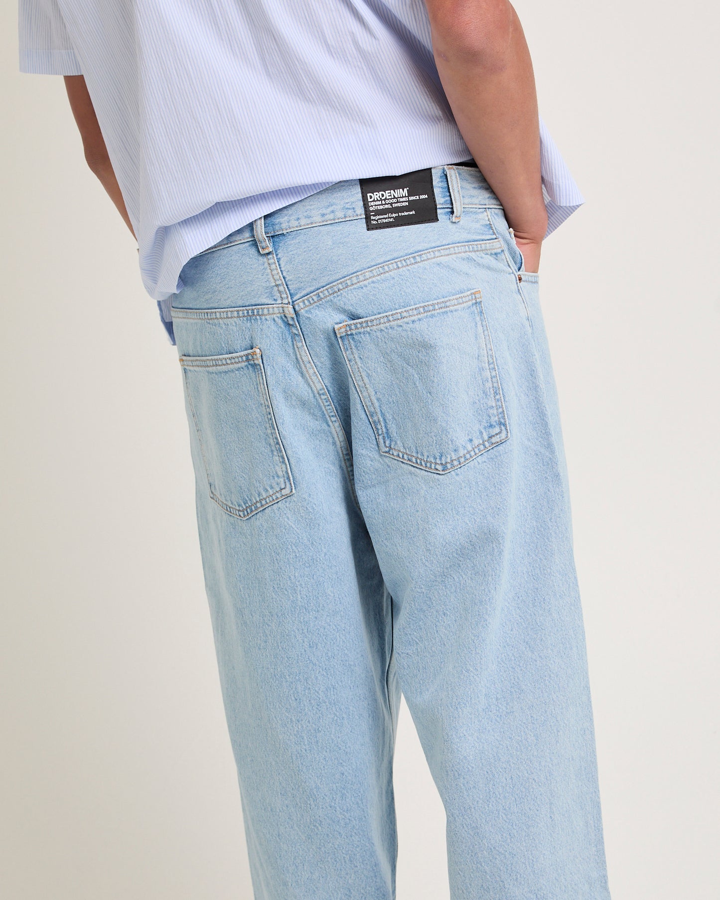 Omar Baggy Denim Jeans Stream Light Retro