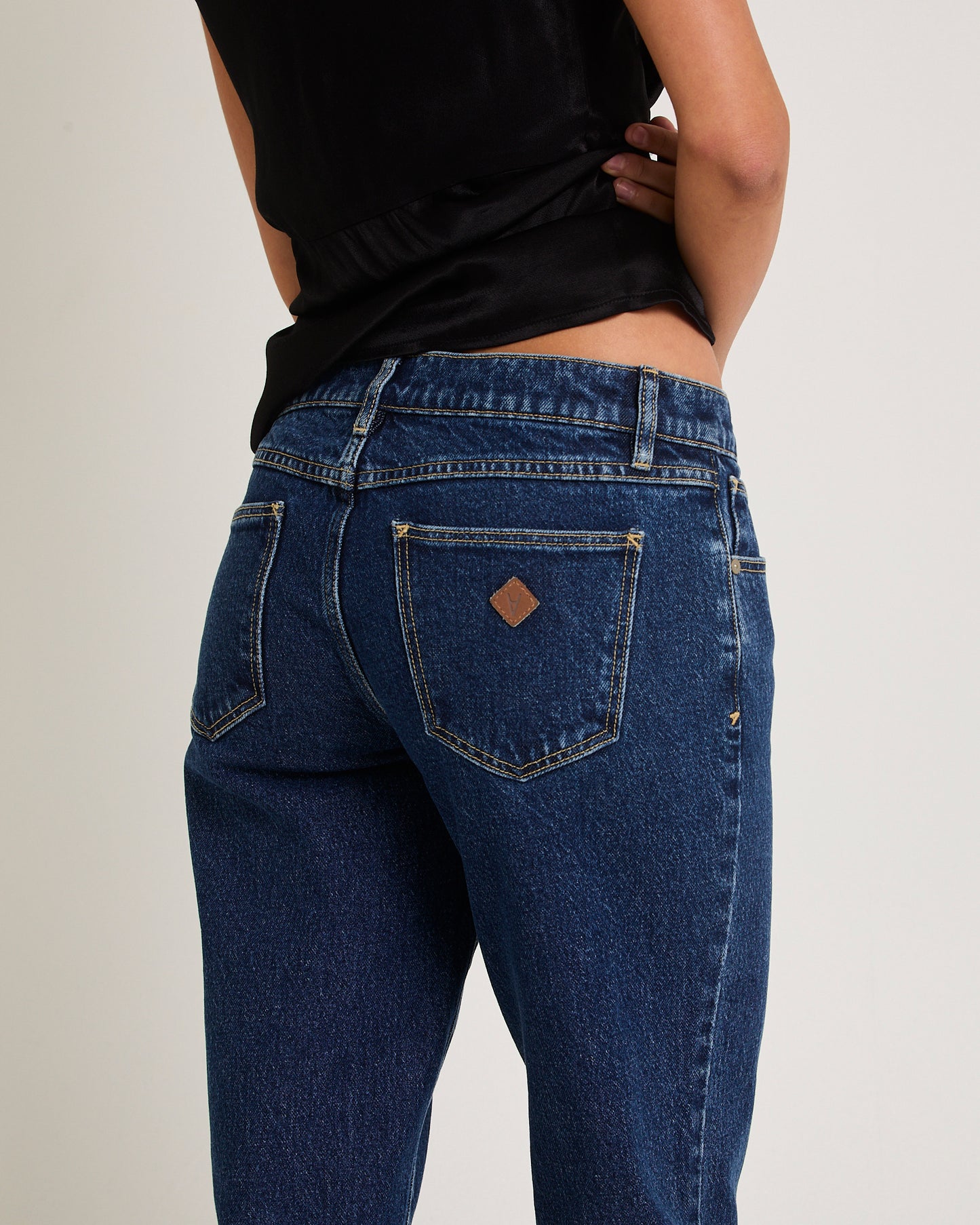 99 Low Straight Denim Jeans Tara