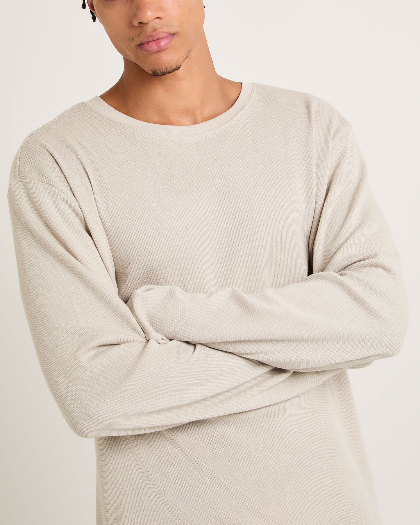 Waffle Long Sleeve Top