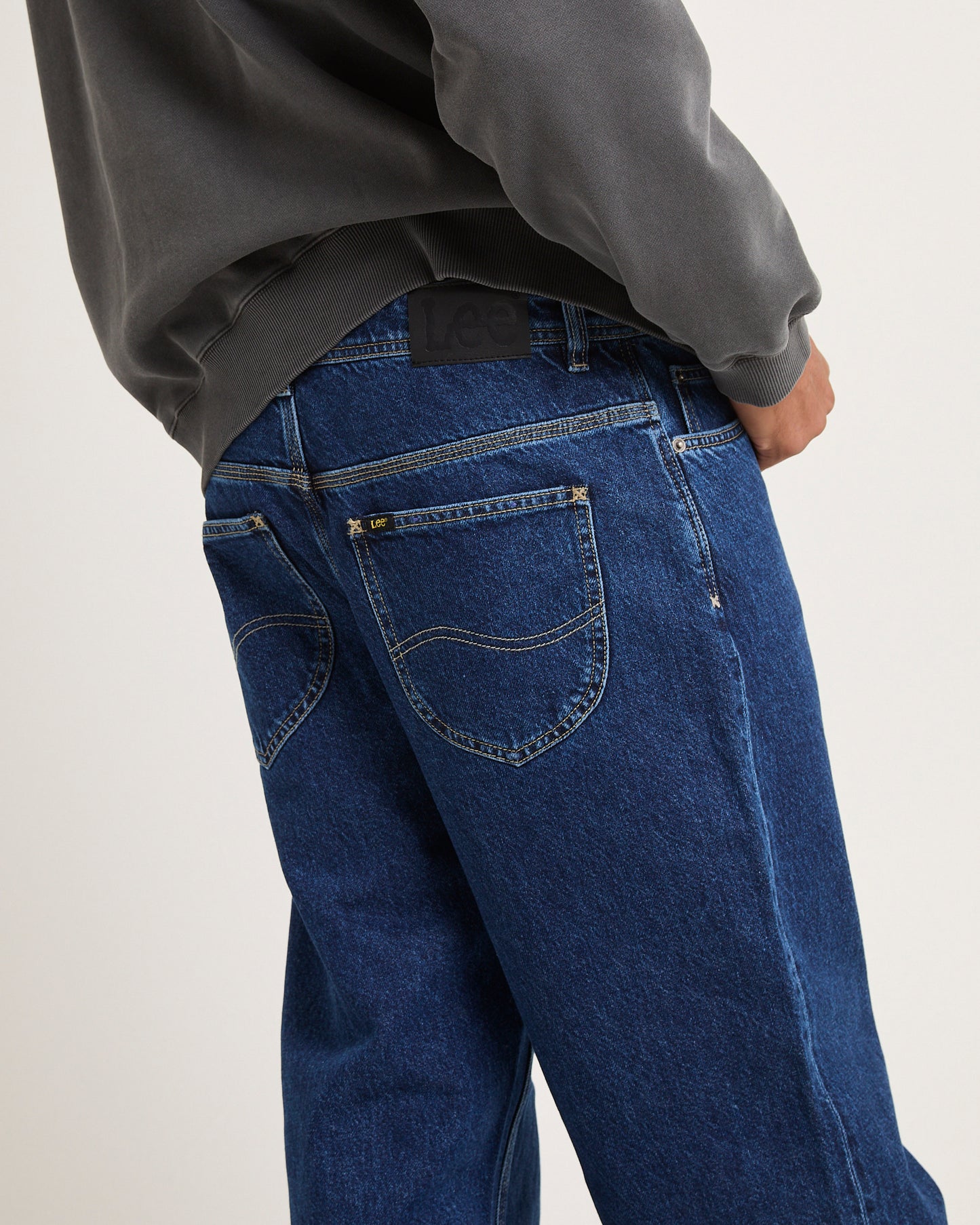 L-Four Baggy Denim Jeans Cash Indigo