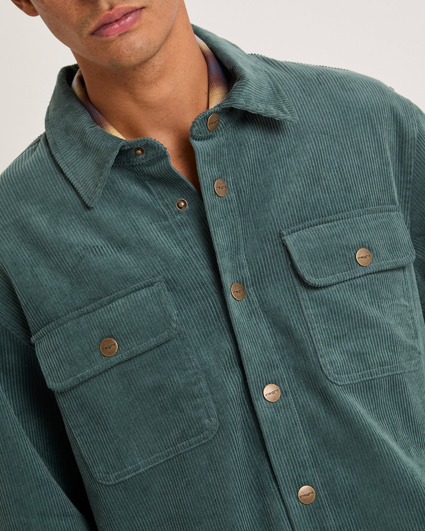 Conditions Corduroy Long Sleeve Overshirt