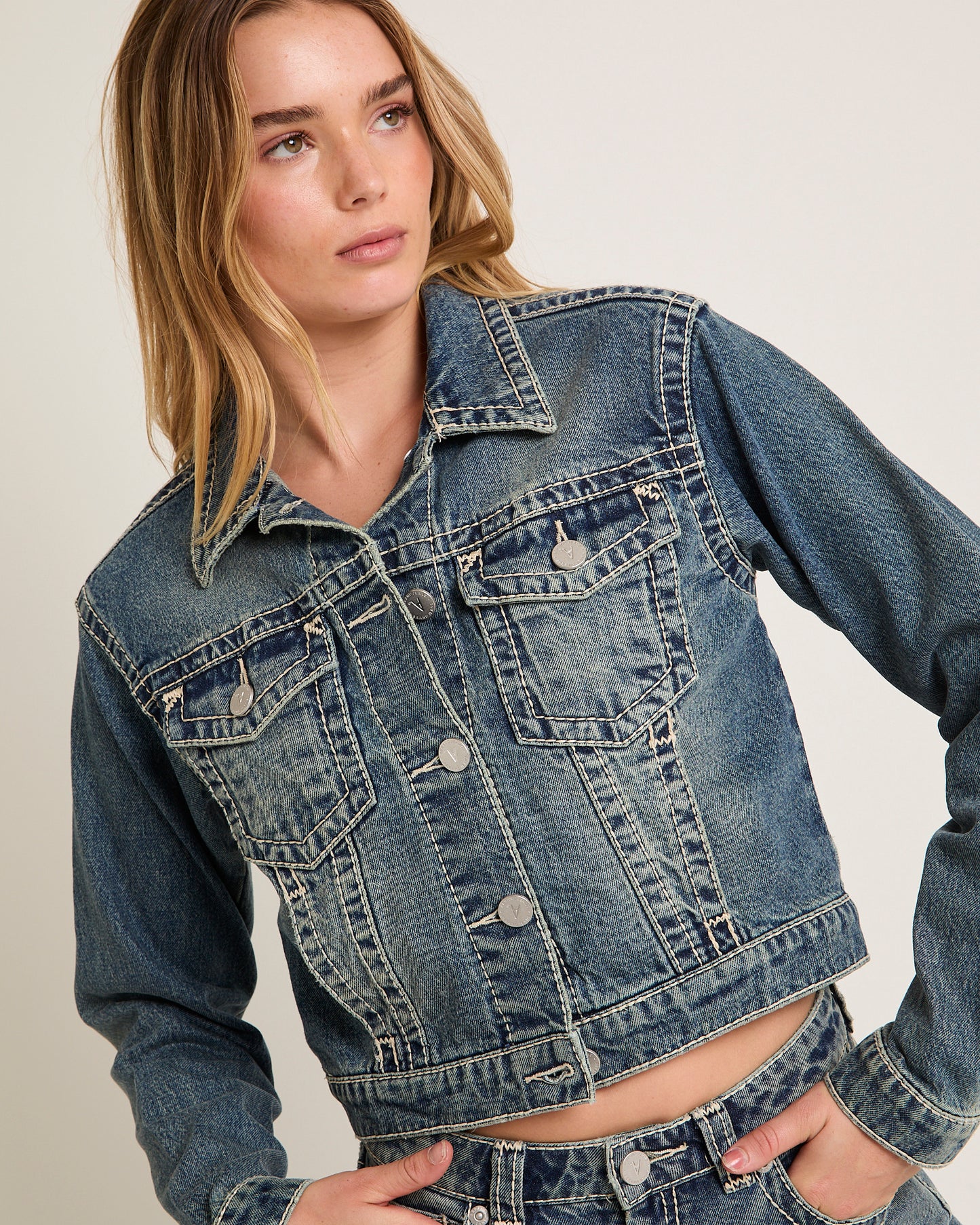 Denim Jacket Amber