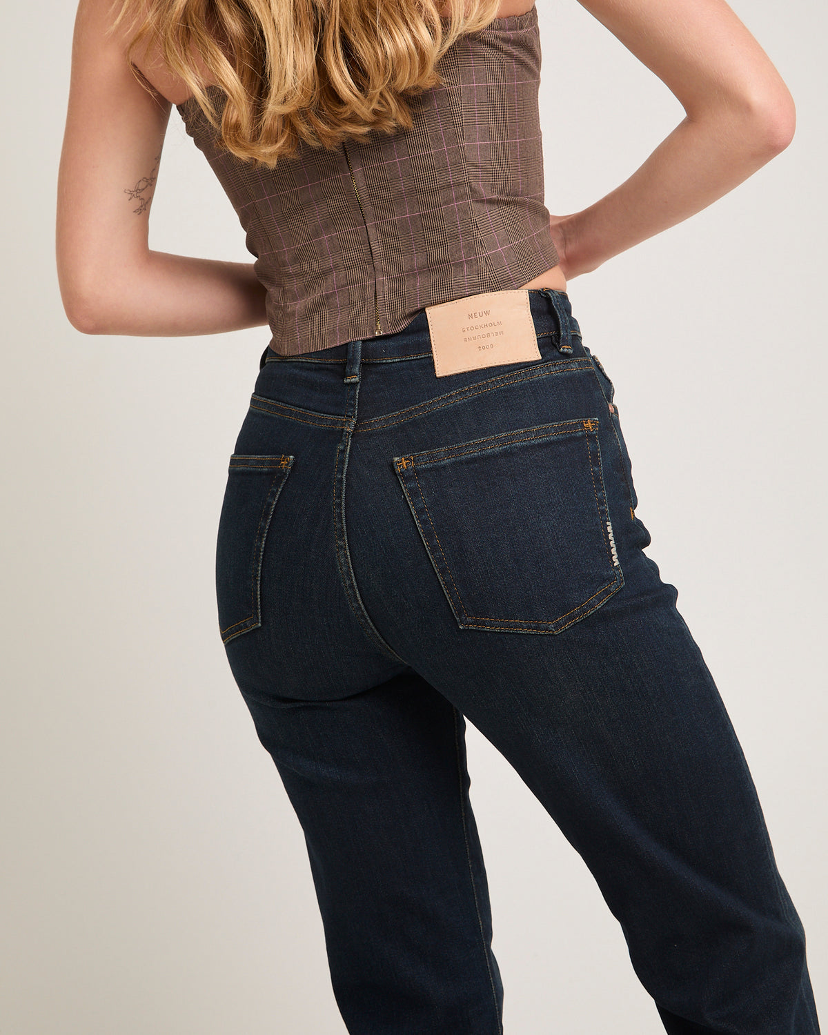 Nico Straight Denim Jeans Selene SELENE